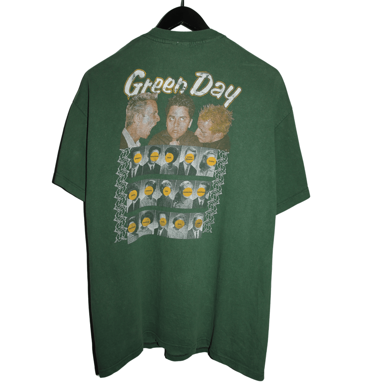 Green Day 1997 Nimrod Tour Shirt - Faded AU