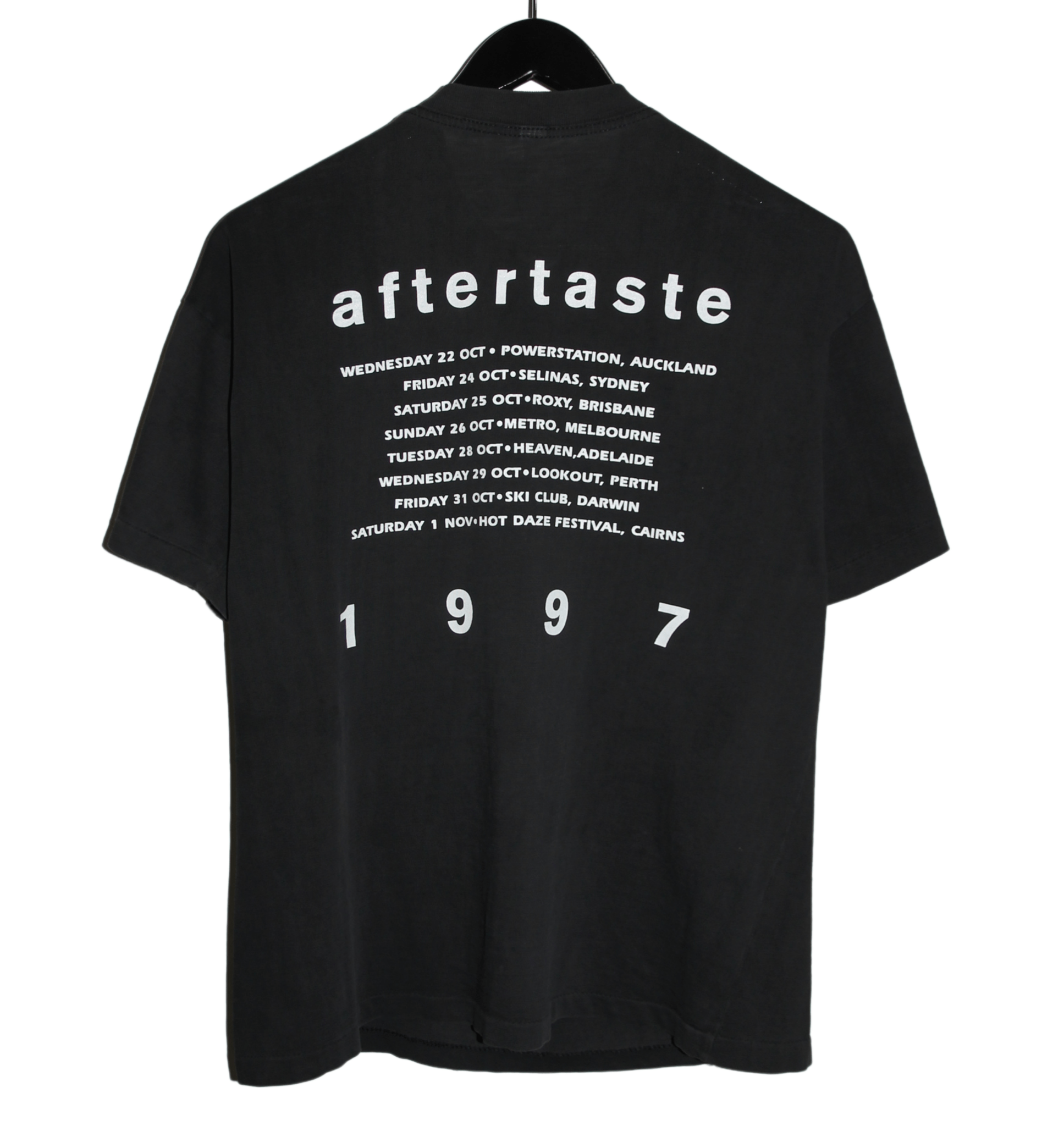 Helmet 1997 Aftertaste AU/NZ Tour Shirt - Faded AU
