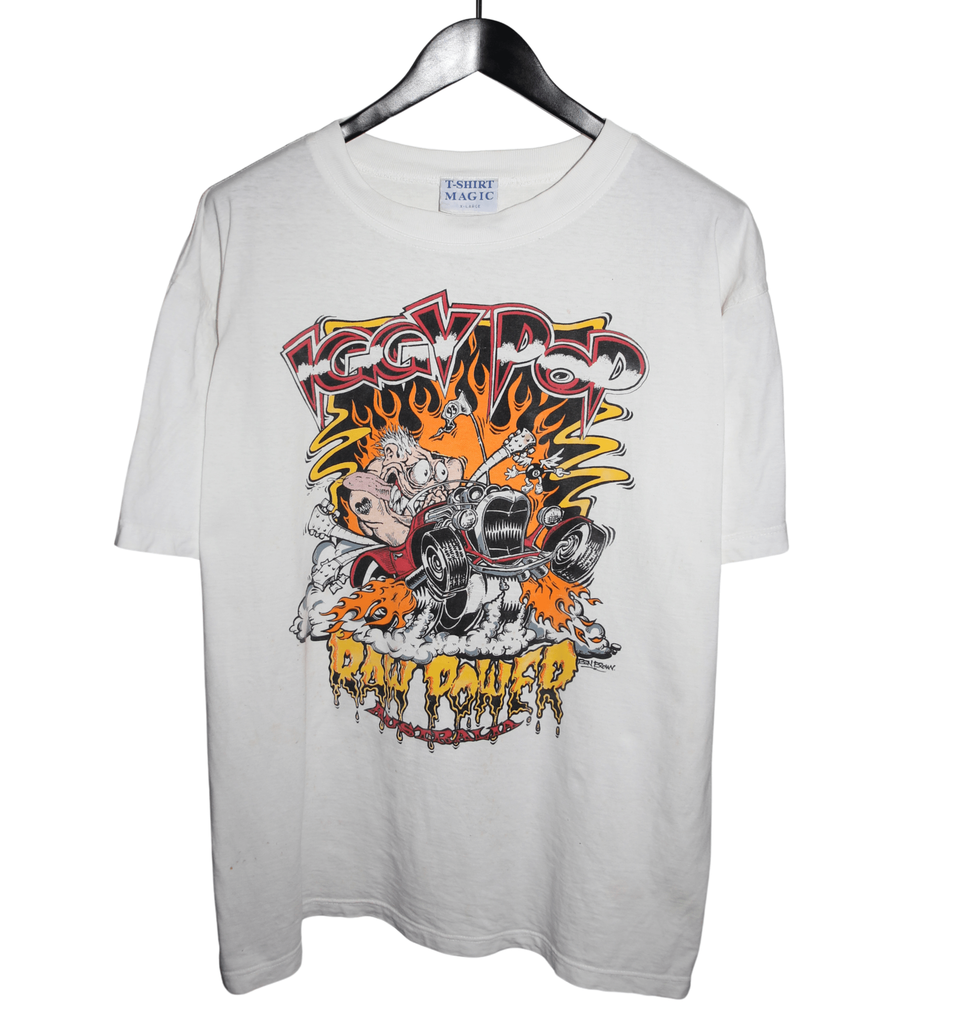 Iggy Pop 90's Raw Power Shirt - Faded AU
