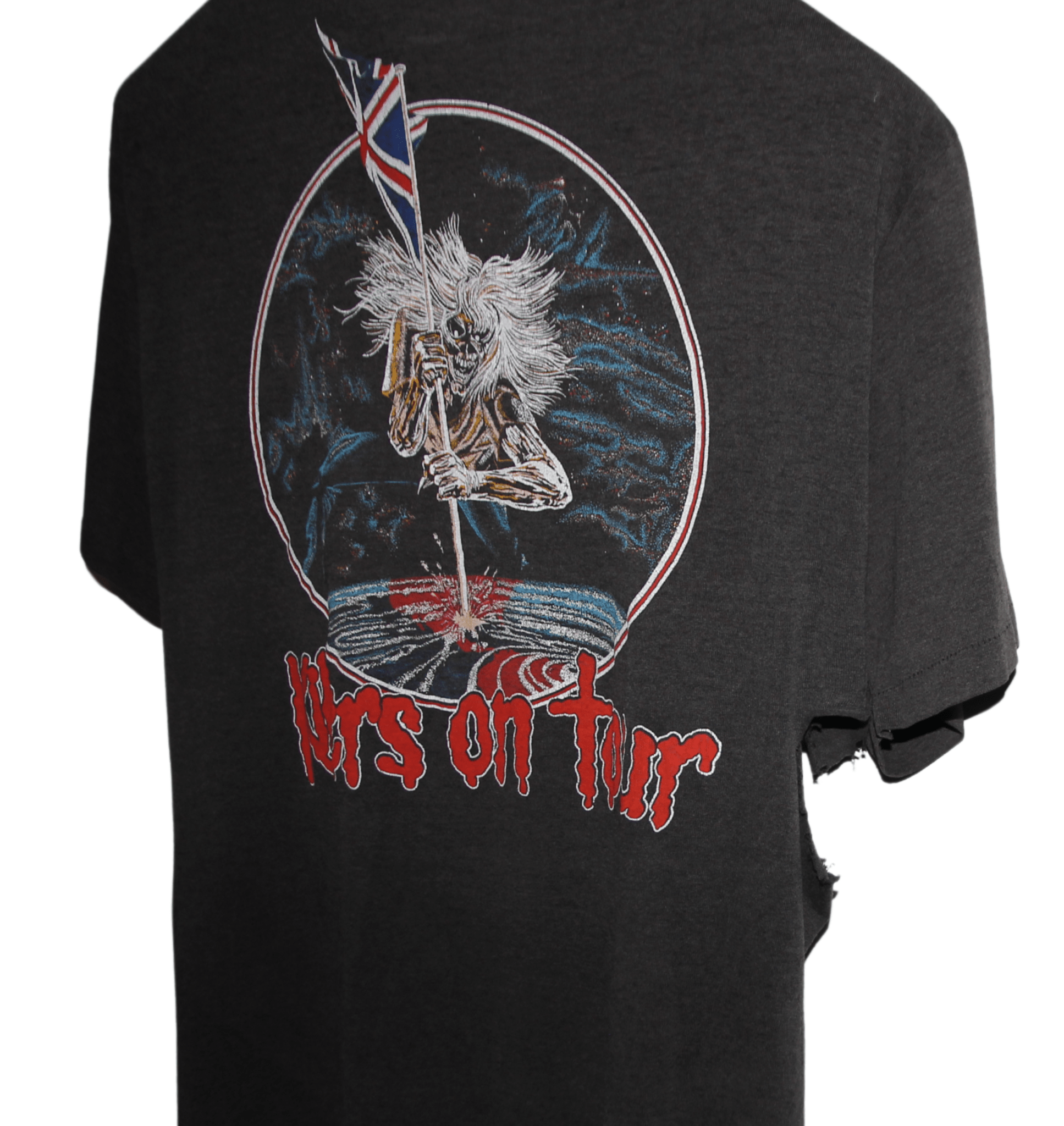 Iron Maiden 1987 Killers on Tour Shirt - Faded AU