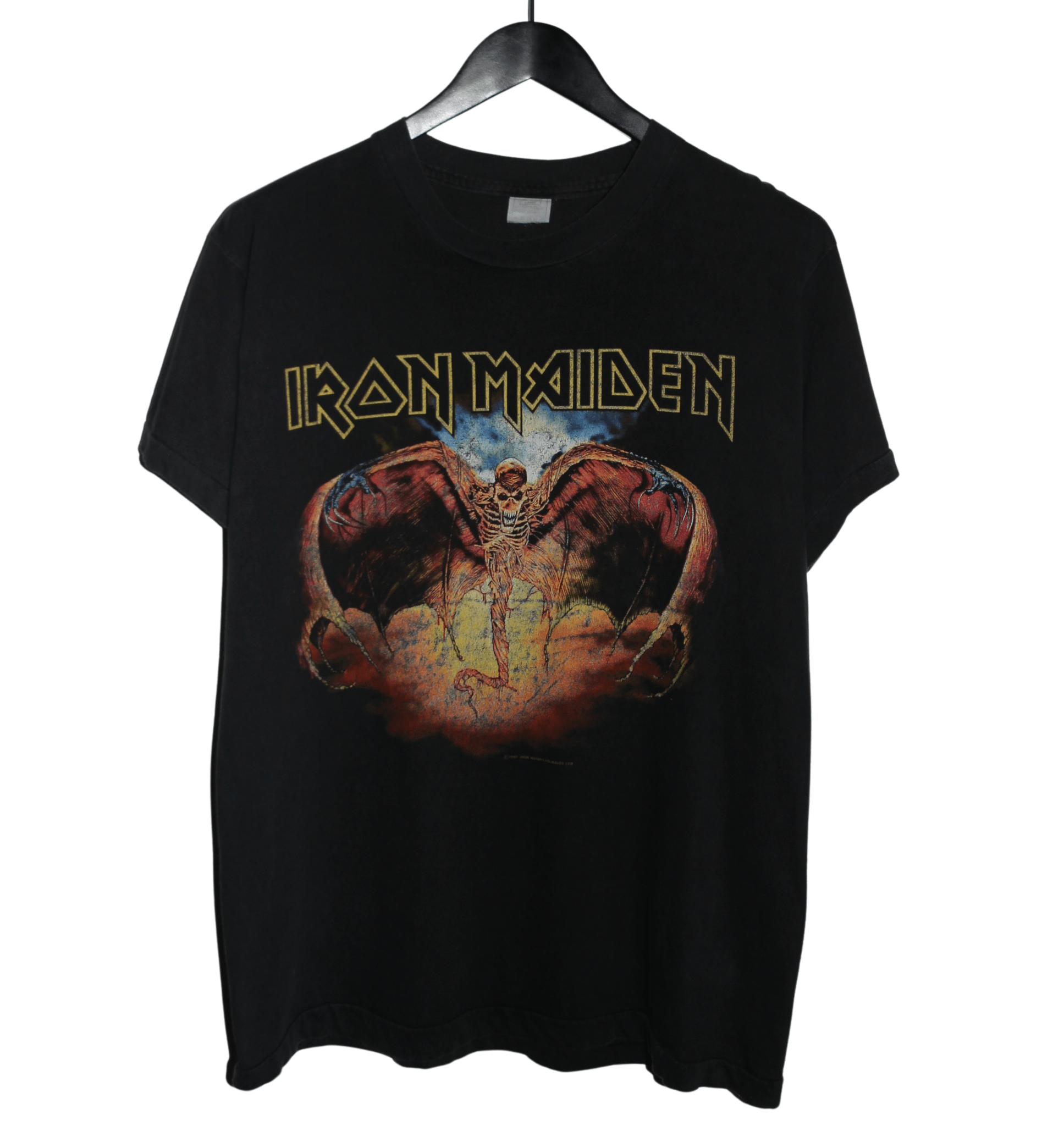 Iron Maiden 1992 Fear of the Dark Tour Shirt - Faded AU
