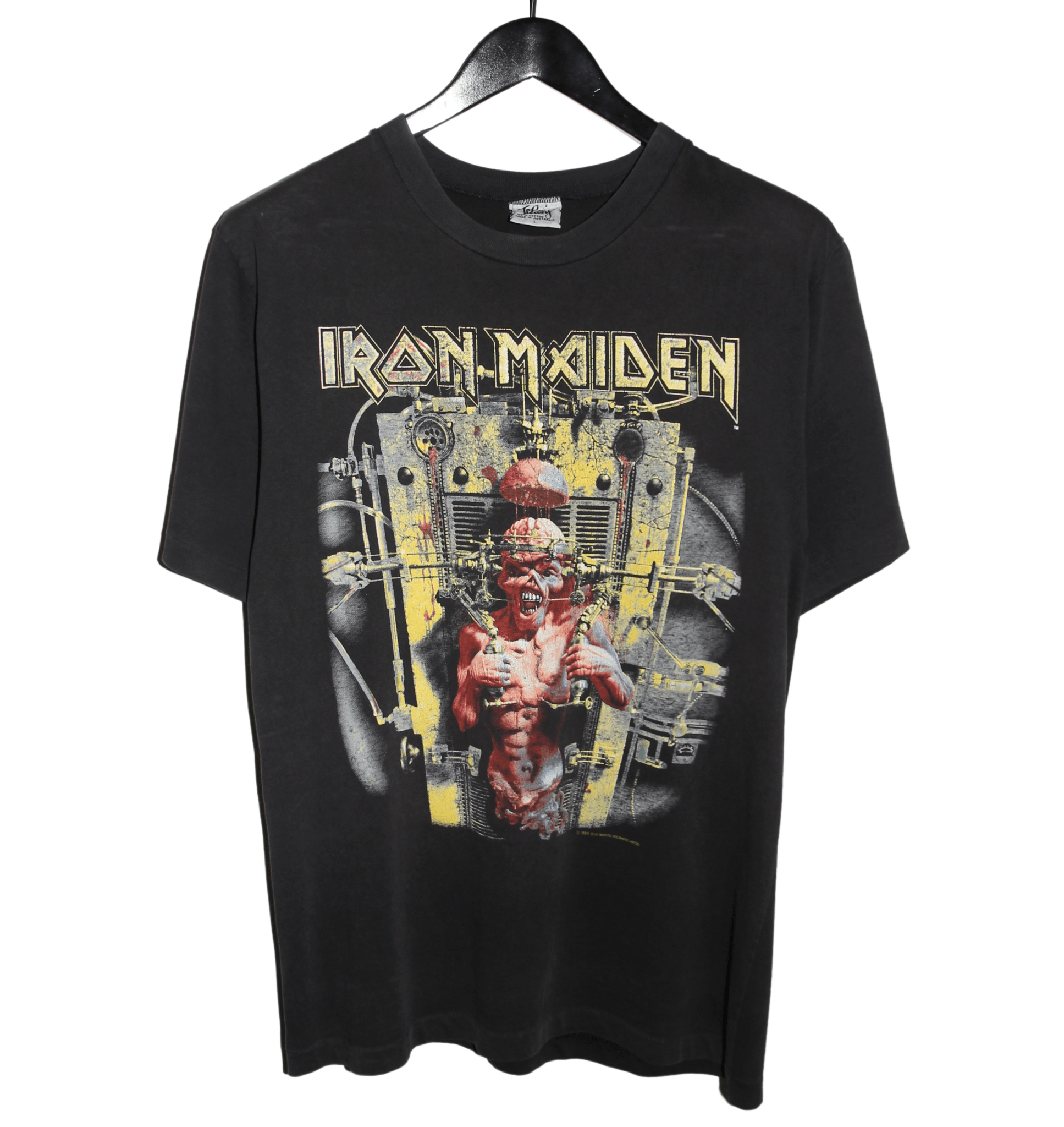 Iron Maiden 1995 The X Factor Album Shirt - Faded AU