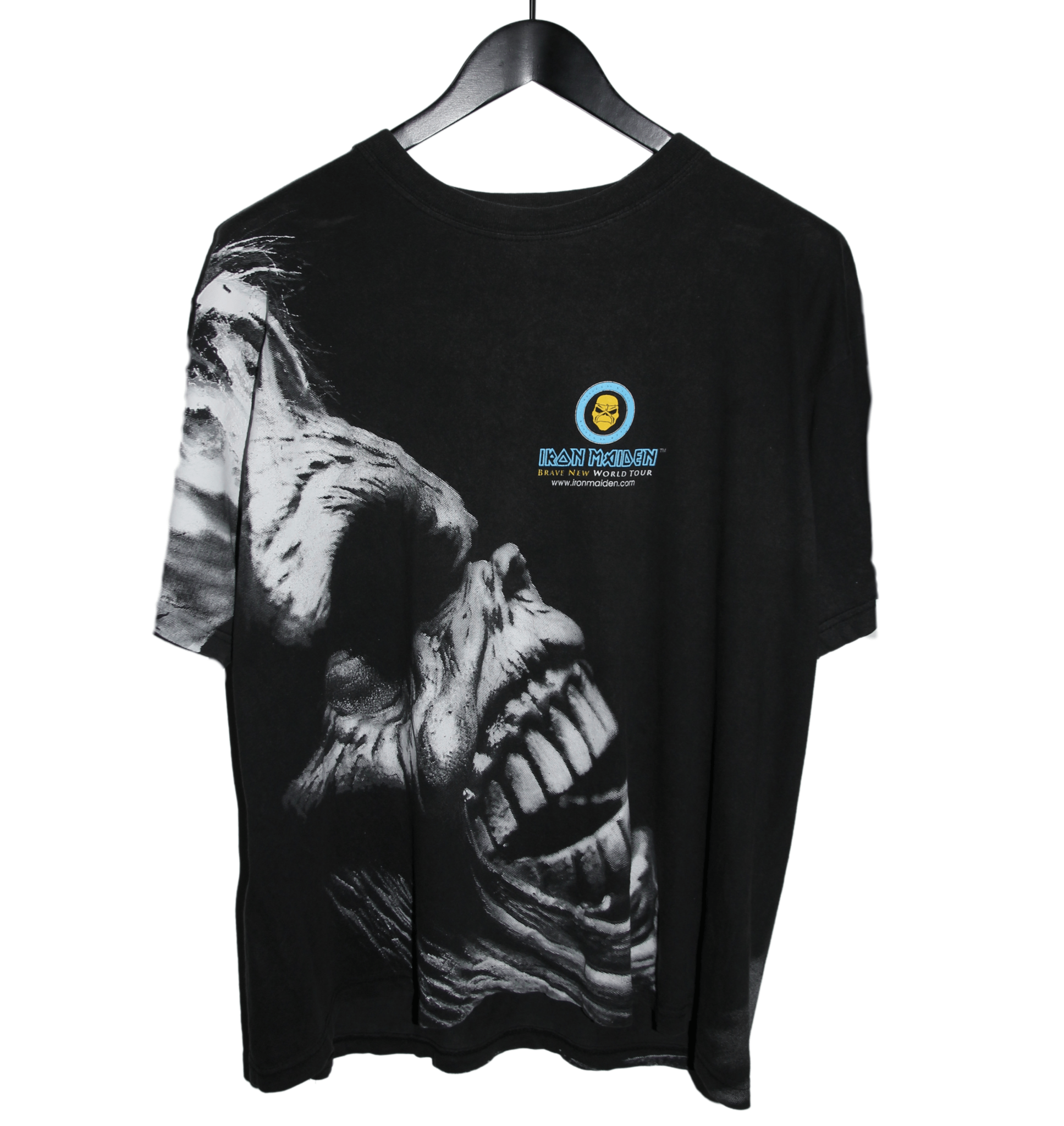 Iron Maiden 2000 Brave New World Shirt - Faded AU