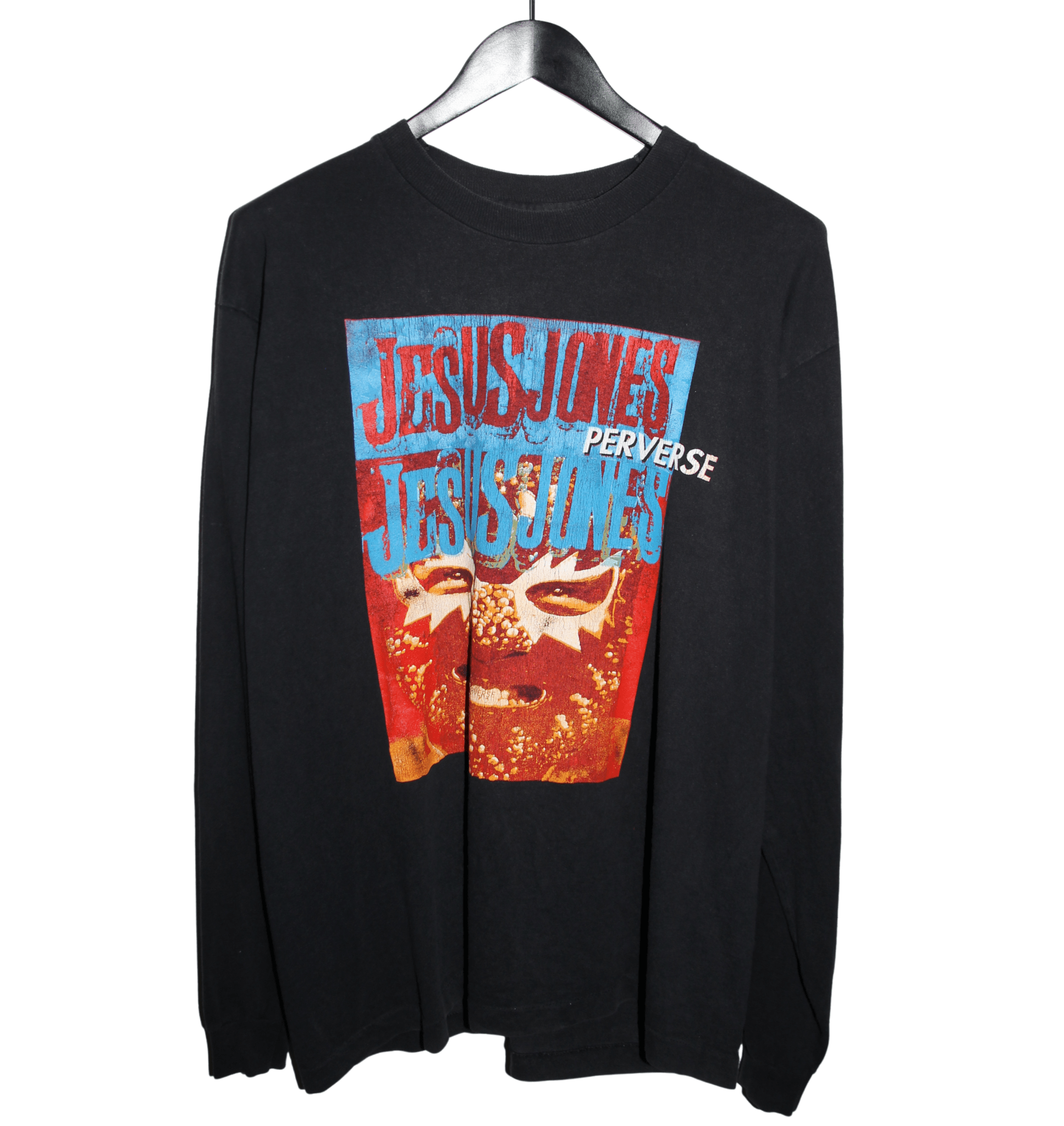 Jesus Jones 1993 Preverse Tour Long Sleeve - Faded AU