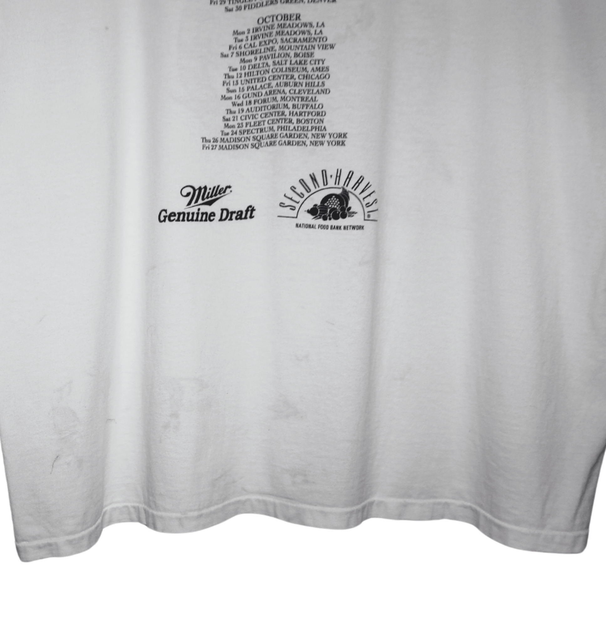 Jiimmy Page Robert Plant 1995 Zoso World Tour Shirt - Faded AU