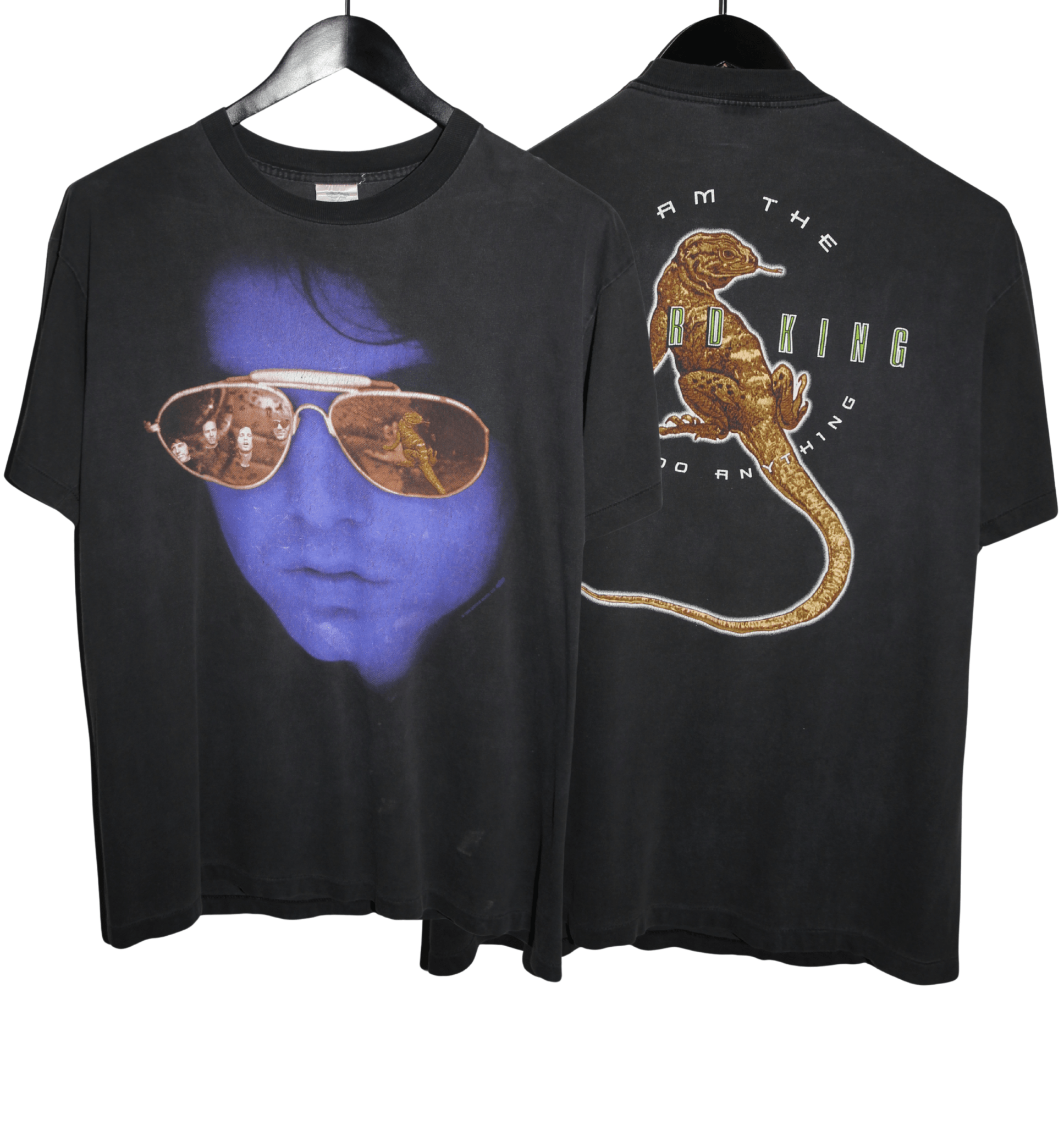 Jim Morrison 90's Lizard King Memorial Shirt - Faded AU