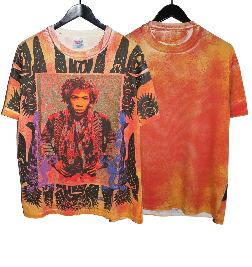 Jimi Hendrix 1993 Heaven Smile Michael Rios Shirt - Faded AU