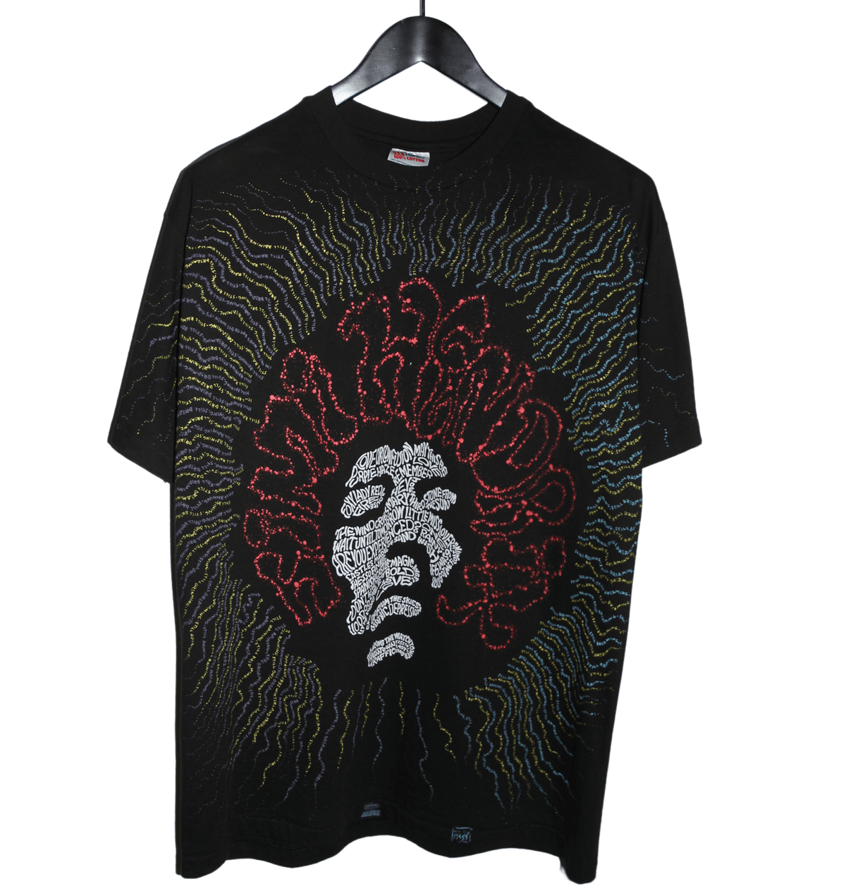 Jimi Hendrix 90's All Over Print Shirt - Faded AU