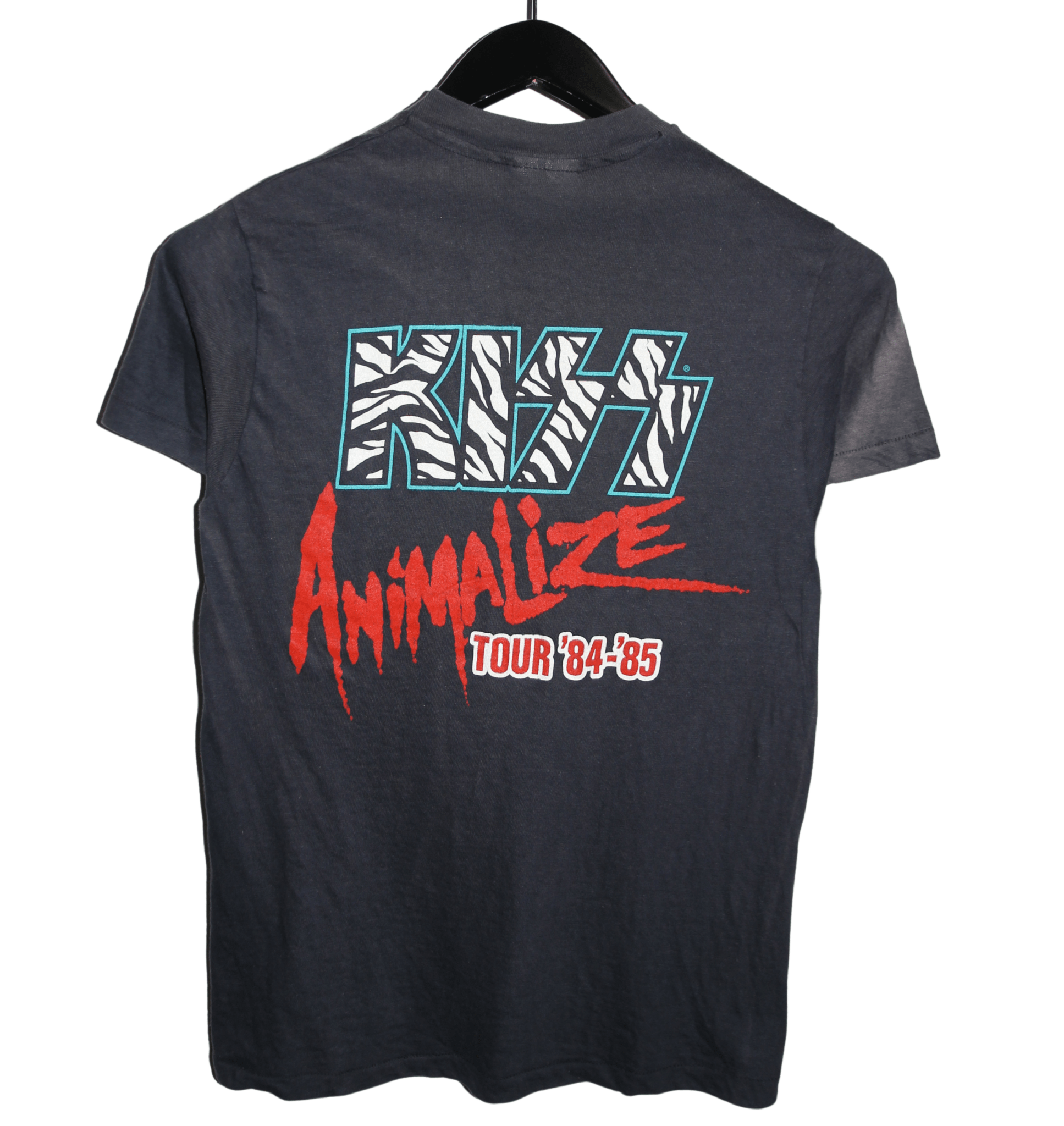 Kiss 1984/85 Animalize Tour Shirt - Faded AU