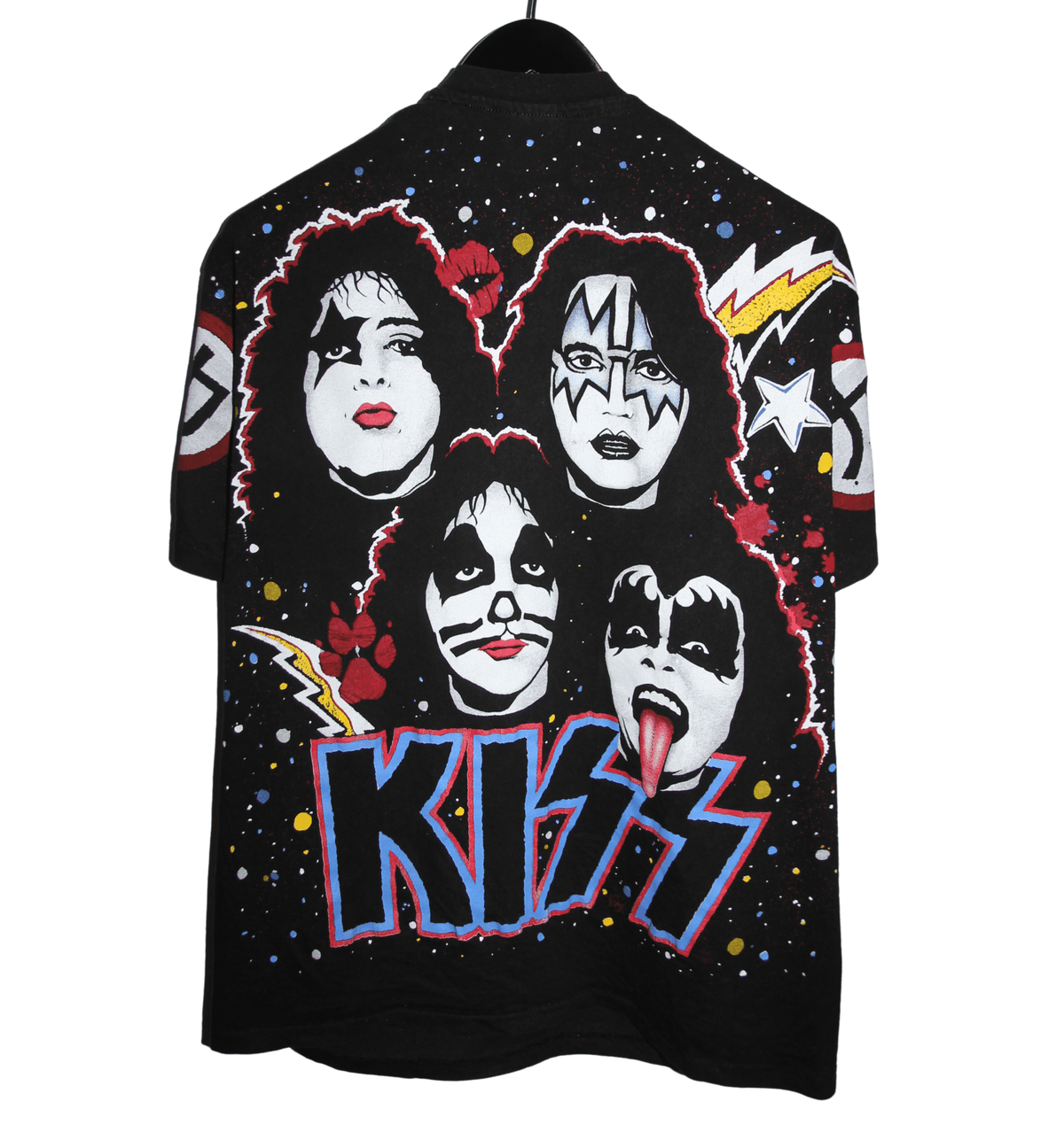 KISS 1992 Revenge All Over Print Shirt - Faded AU