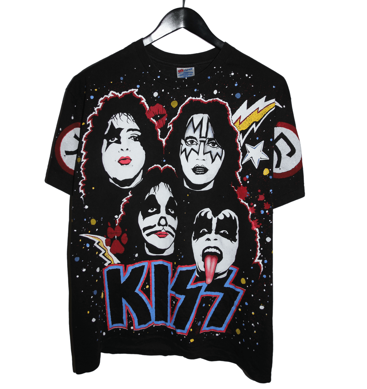 KISS 1992 Revenge All Over Print Shirt - Faded AU