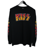 KISS 2001 Hotter Than Hell Long Sleeve - Faded AU