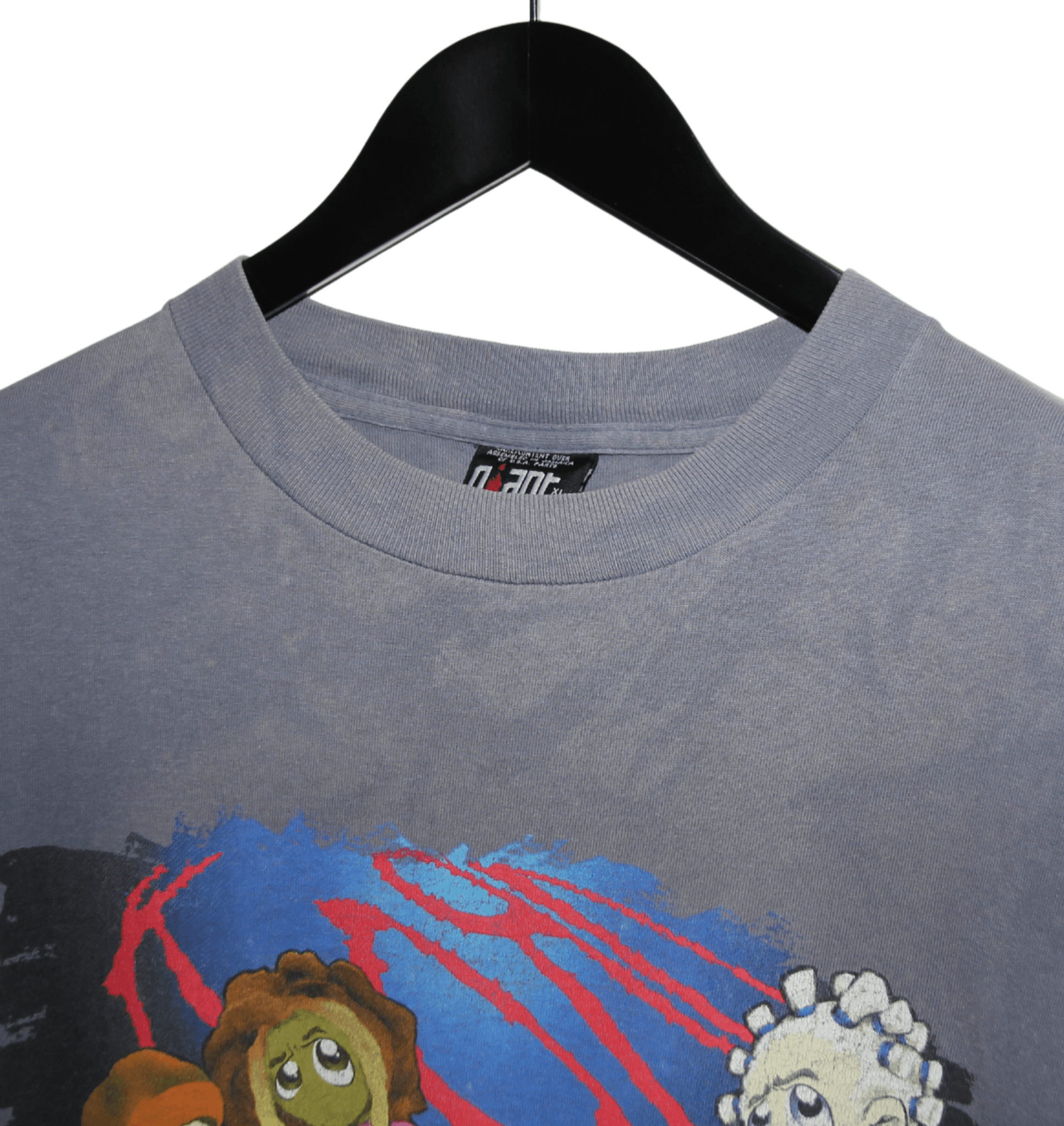 Korn 1999 Anime Shirt - Faded AU