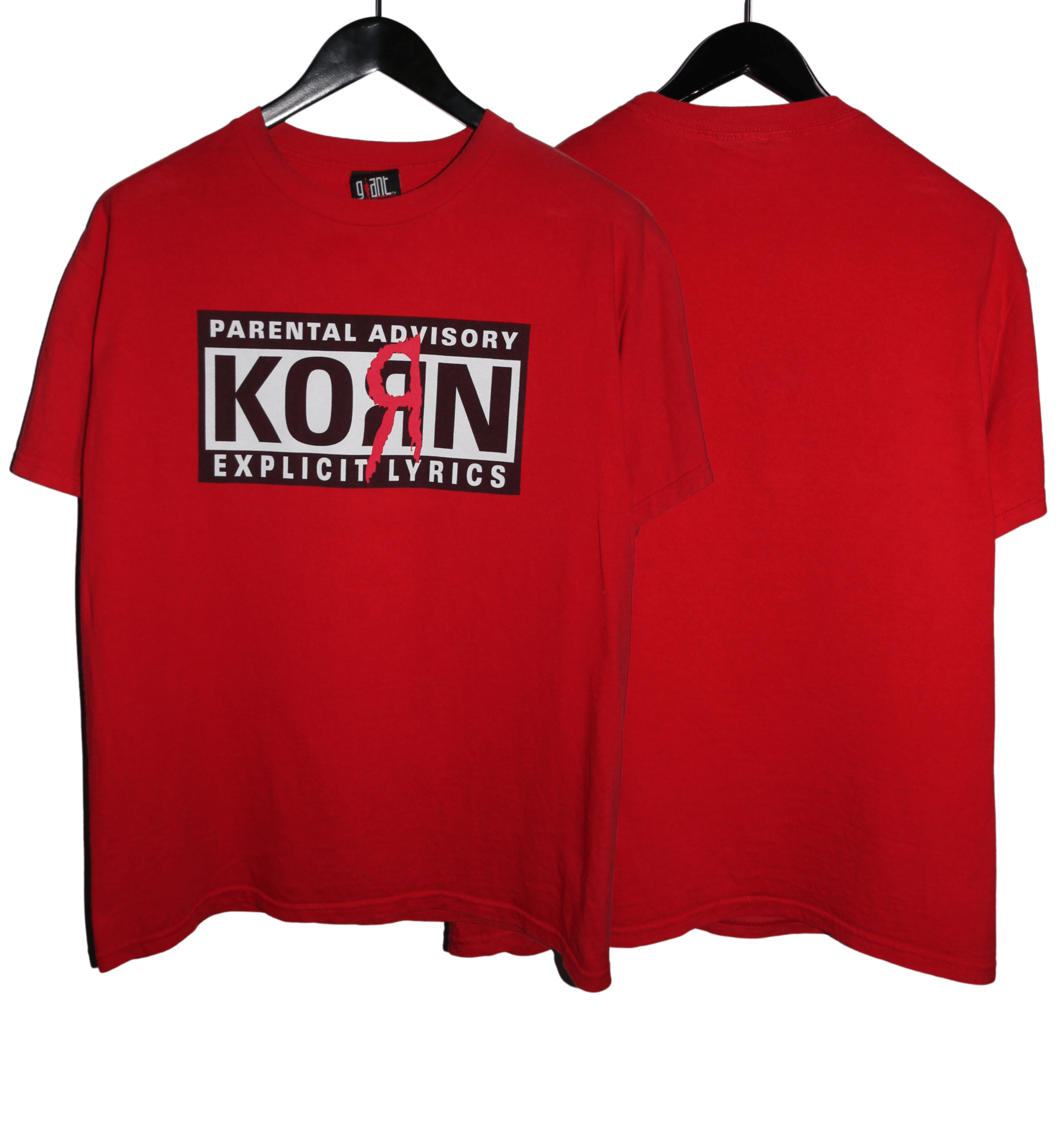 Korn 90's Parental Advisory Shirt - Faded AU