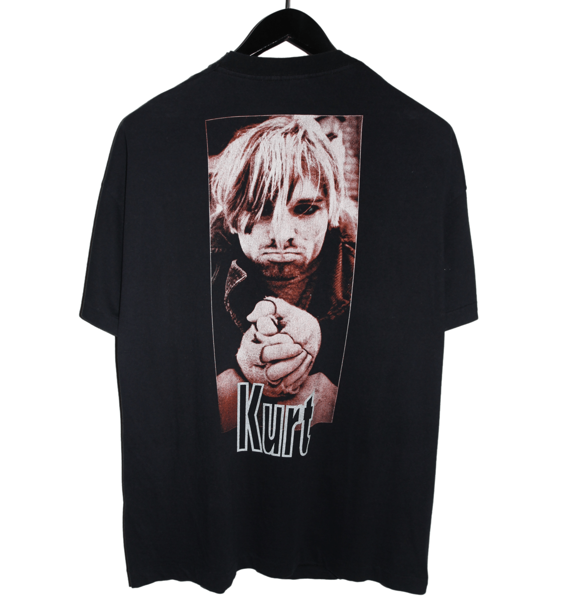 Kurt Cobain 90's Empire Memorial Shirt - Faded AU