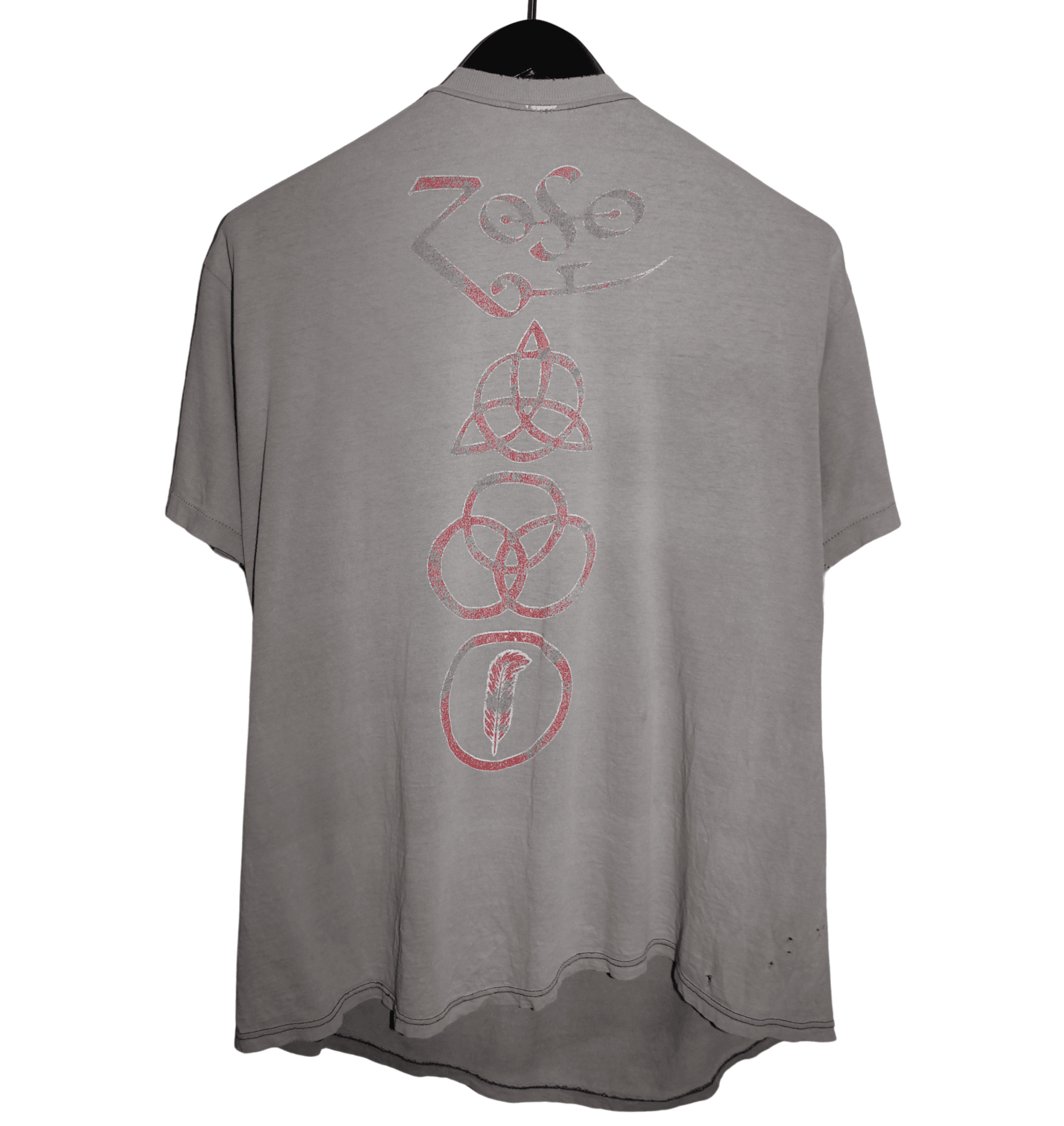 Led Zeppelin 1989 Zoso Shirt - Faded AU