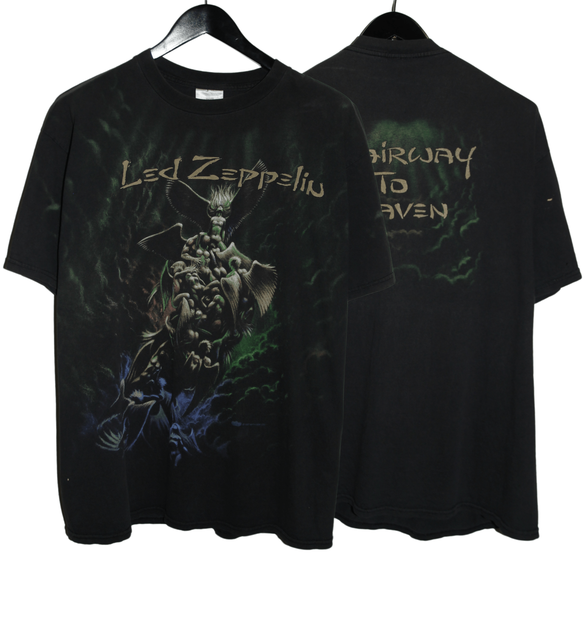 Led Zeppelin 1997 Stairway to Heaven Shirt - Faded AU
