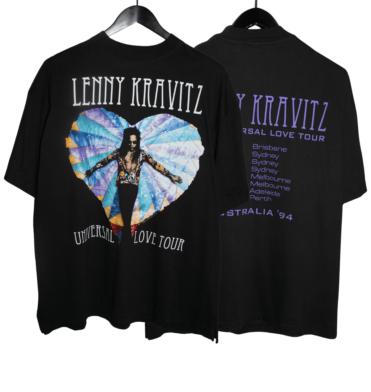 Lenny Kravitz 1993 Universal Love Tour Shirt - Faded AU