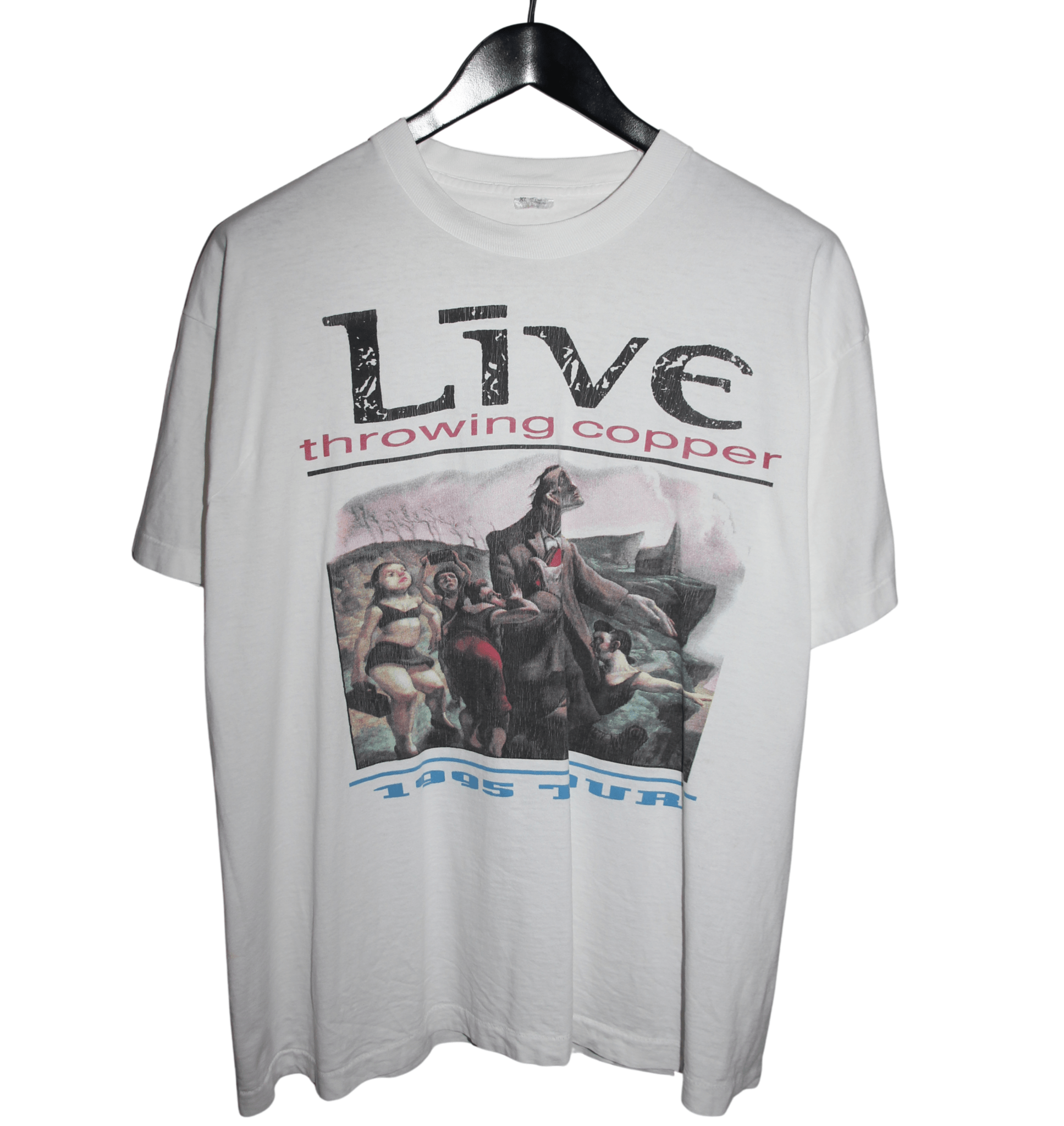 Live 1995 Throwing Copper Tour Shirt - Faded AU