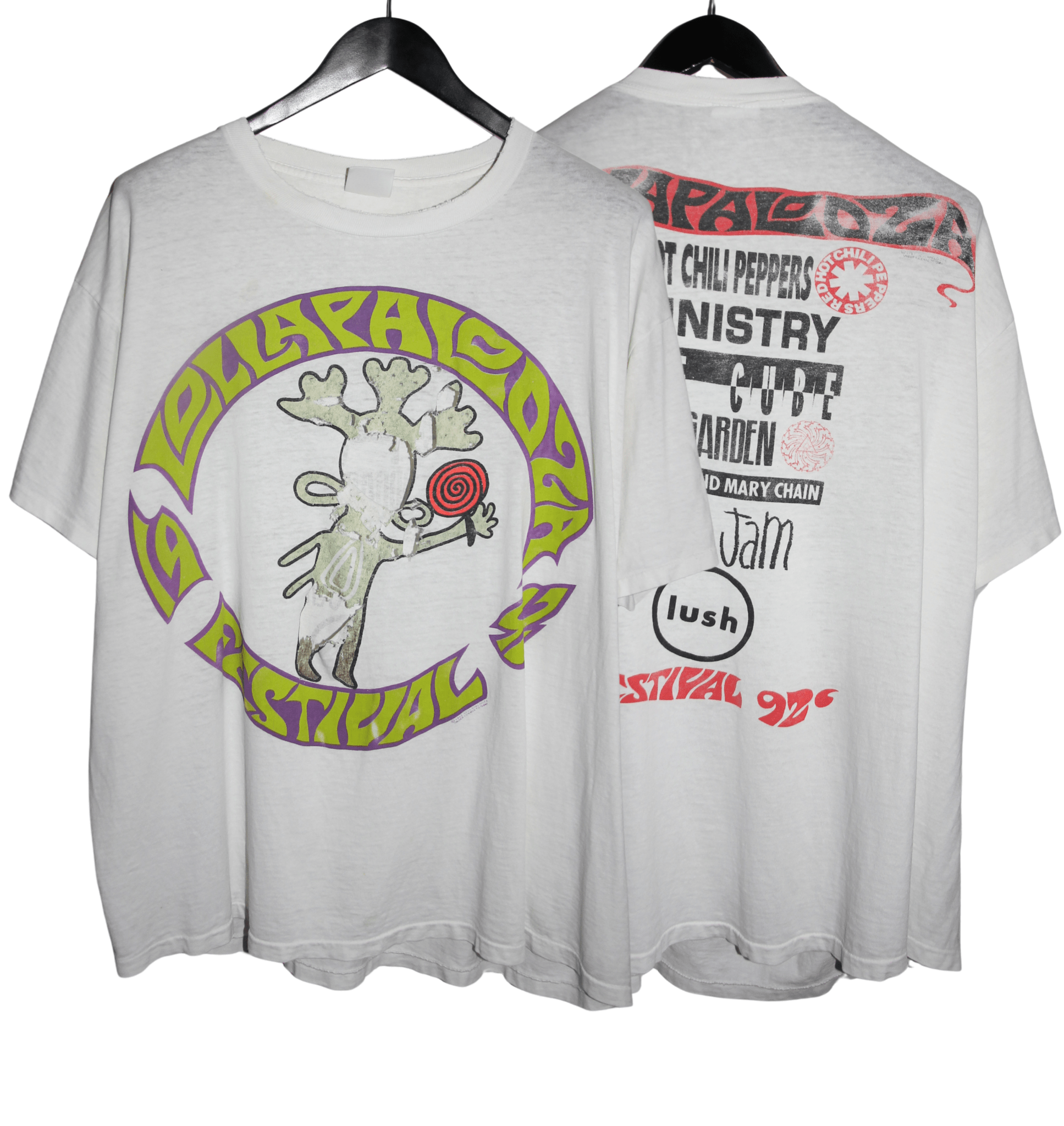 Lollapalooza 1992 Festival Shirt - Faded AU