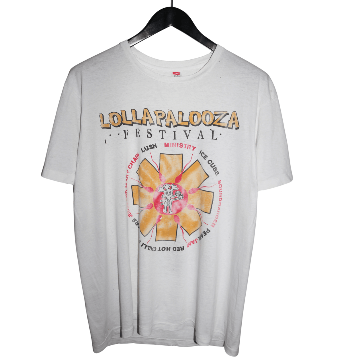 Lollapolooza 1992 Red Hot Chili Peppers Festival Shirt - Faded AU