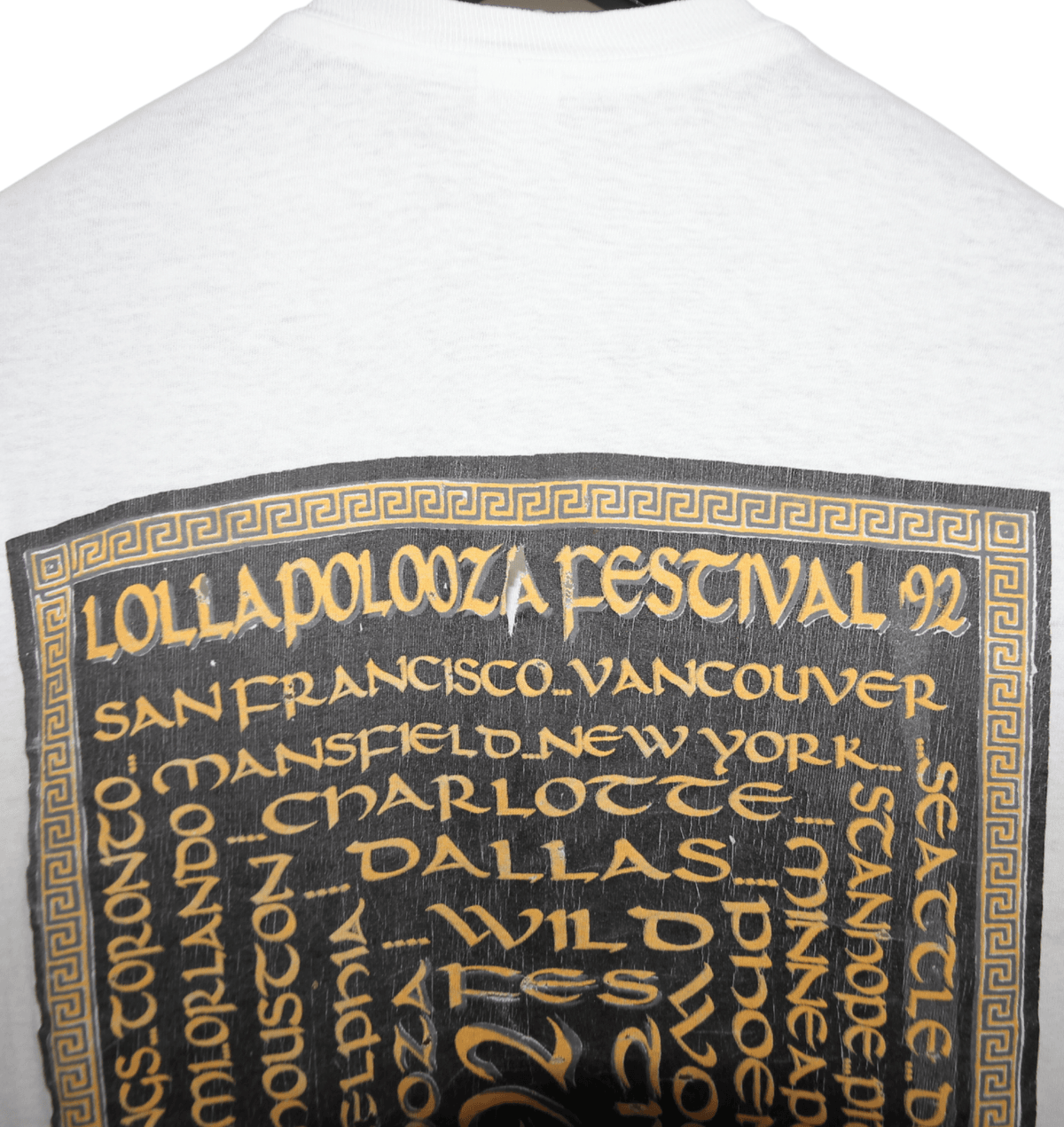 Lollapolooza 1992 Red Hot Chili Peppers Festival Shirt - Faded AU