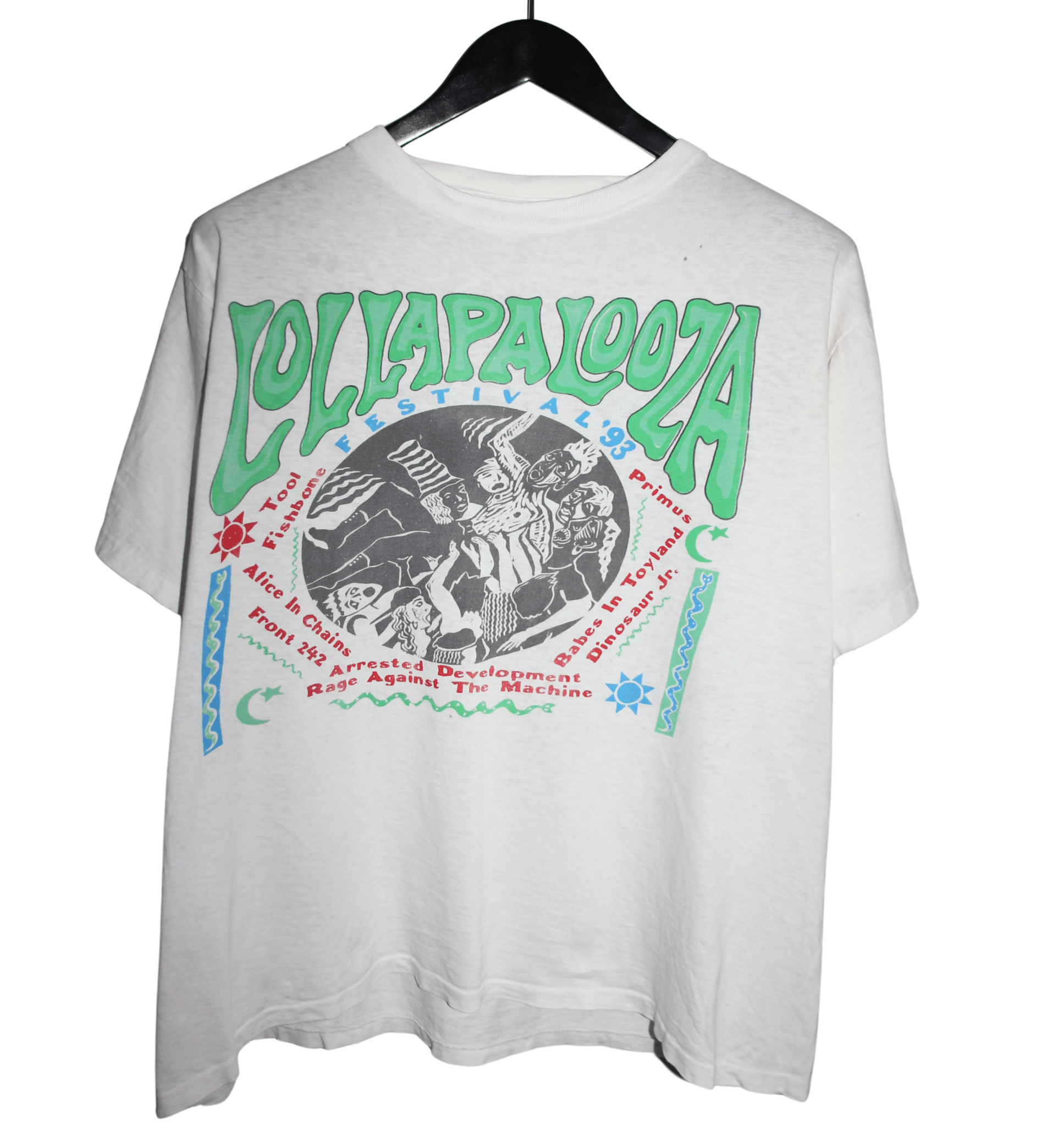 Lollapolooza 1993 Festival Shirt - Faded AU