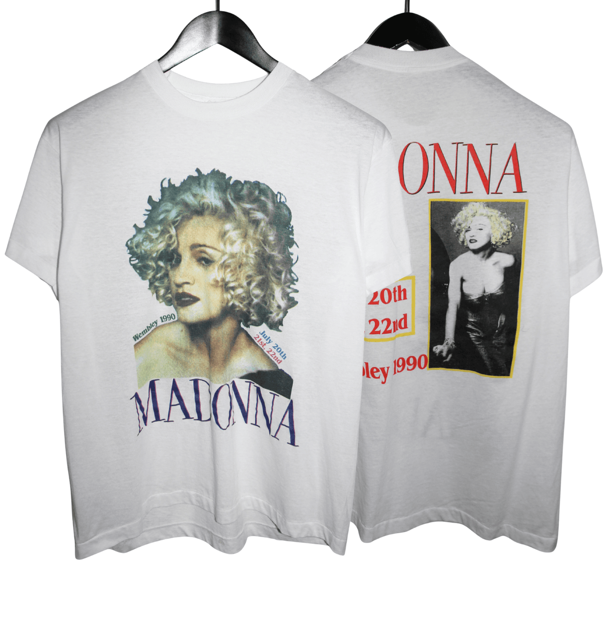Madonna 1990 Blond Ambition Tour Shirt - Faded AU