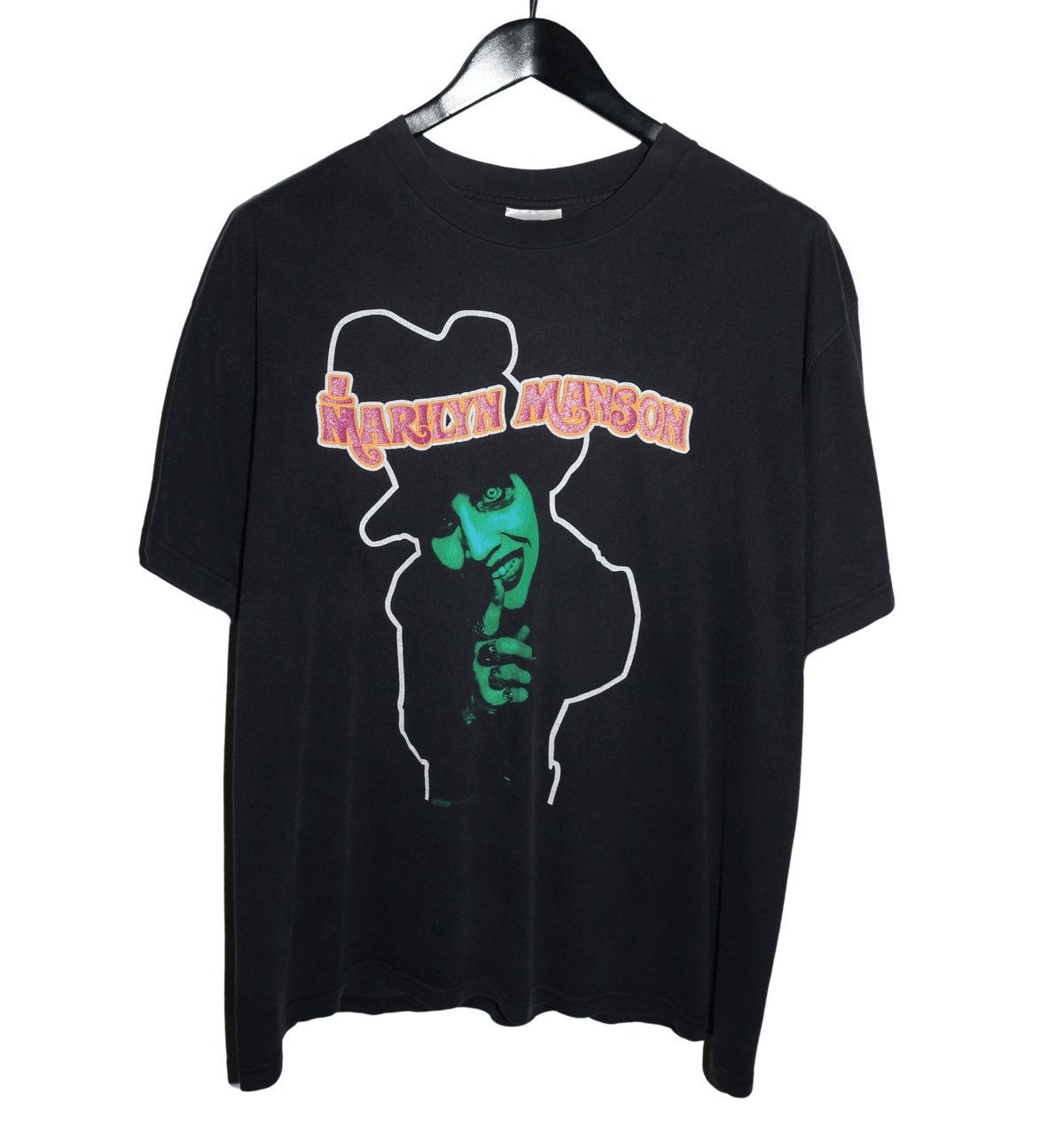 Marilyn Manson 1995 Dope Fiend Shirt - Faded AU
