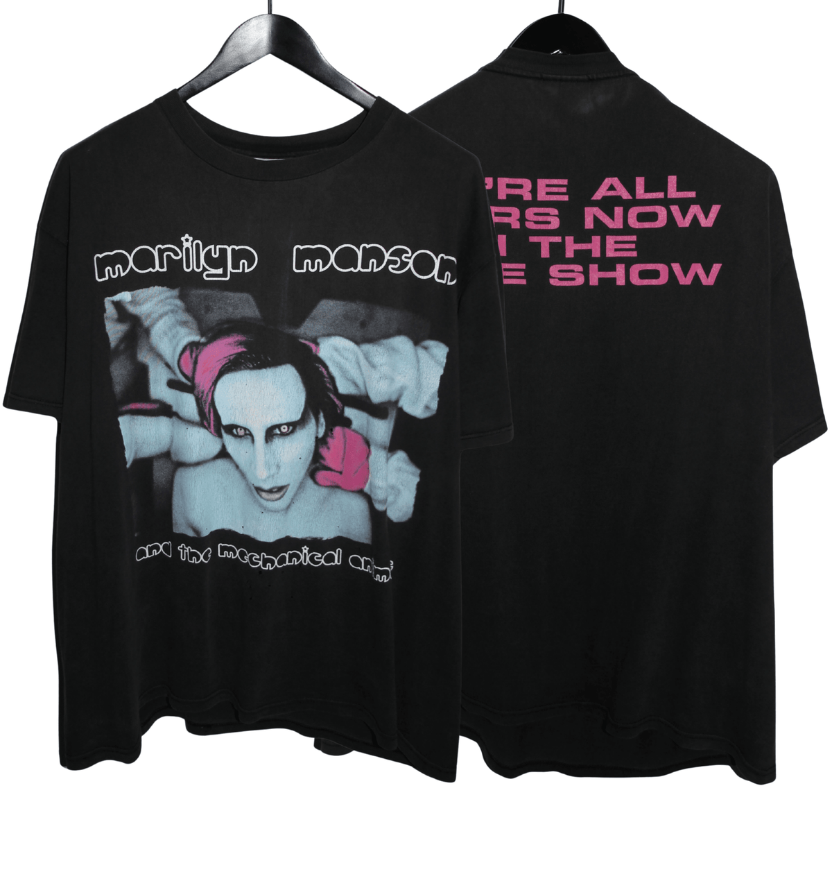 Marilyn Manson 1999 Dope Show Shirt - Faded AU