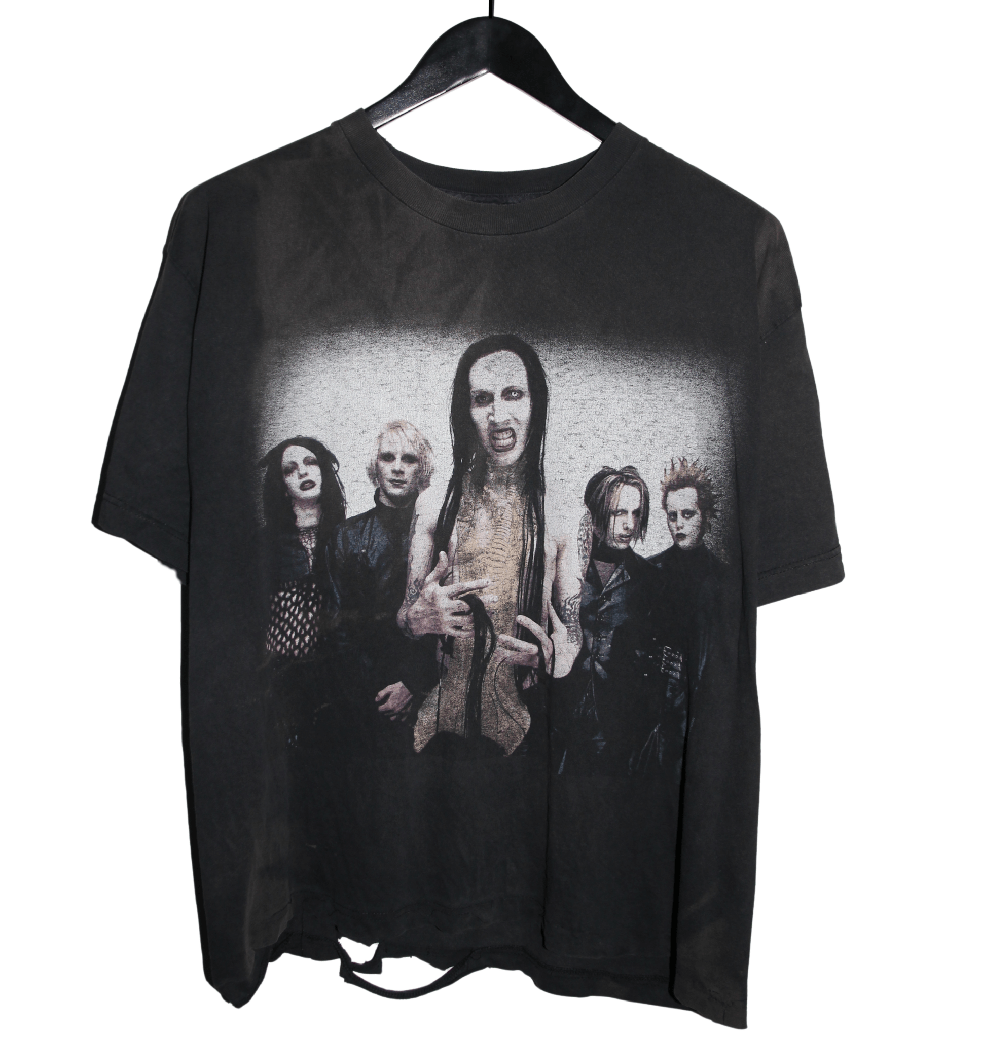 Marilyn Manson 2000 Guns Gods and Government Shirt - Faded AU