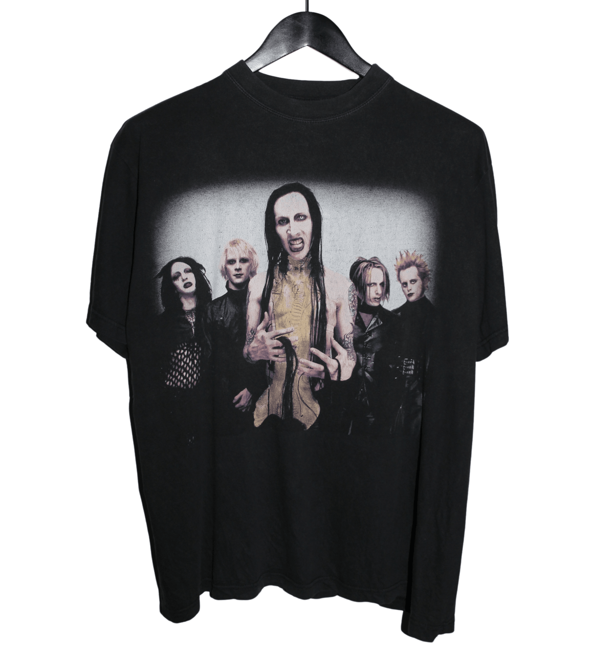 Marilyn Manson 2000 Guns Gods and Government Shirt - Faded AU