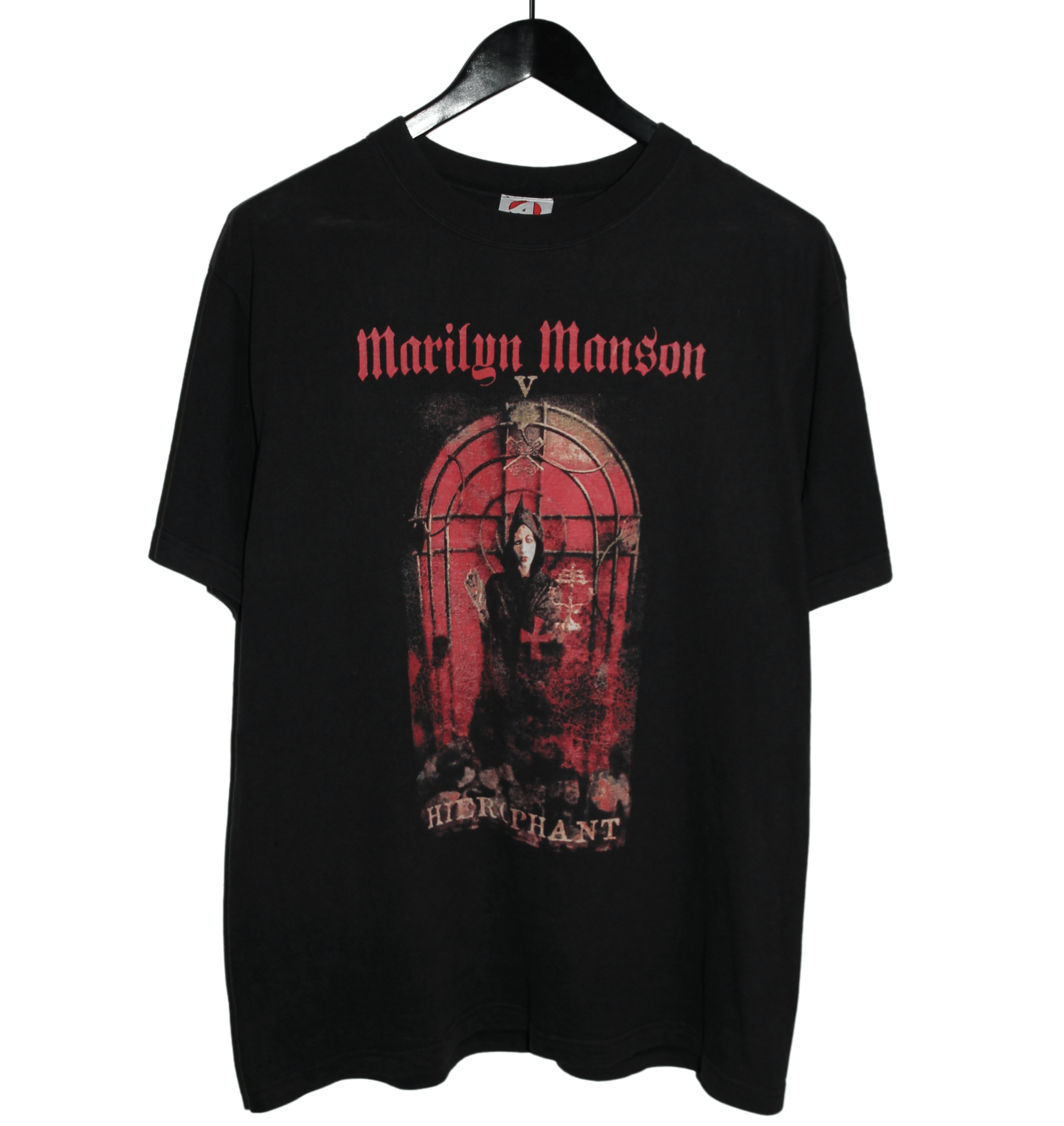Marilyn Manson 2000 Hierophant Shirt - Faded AU