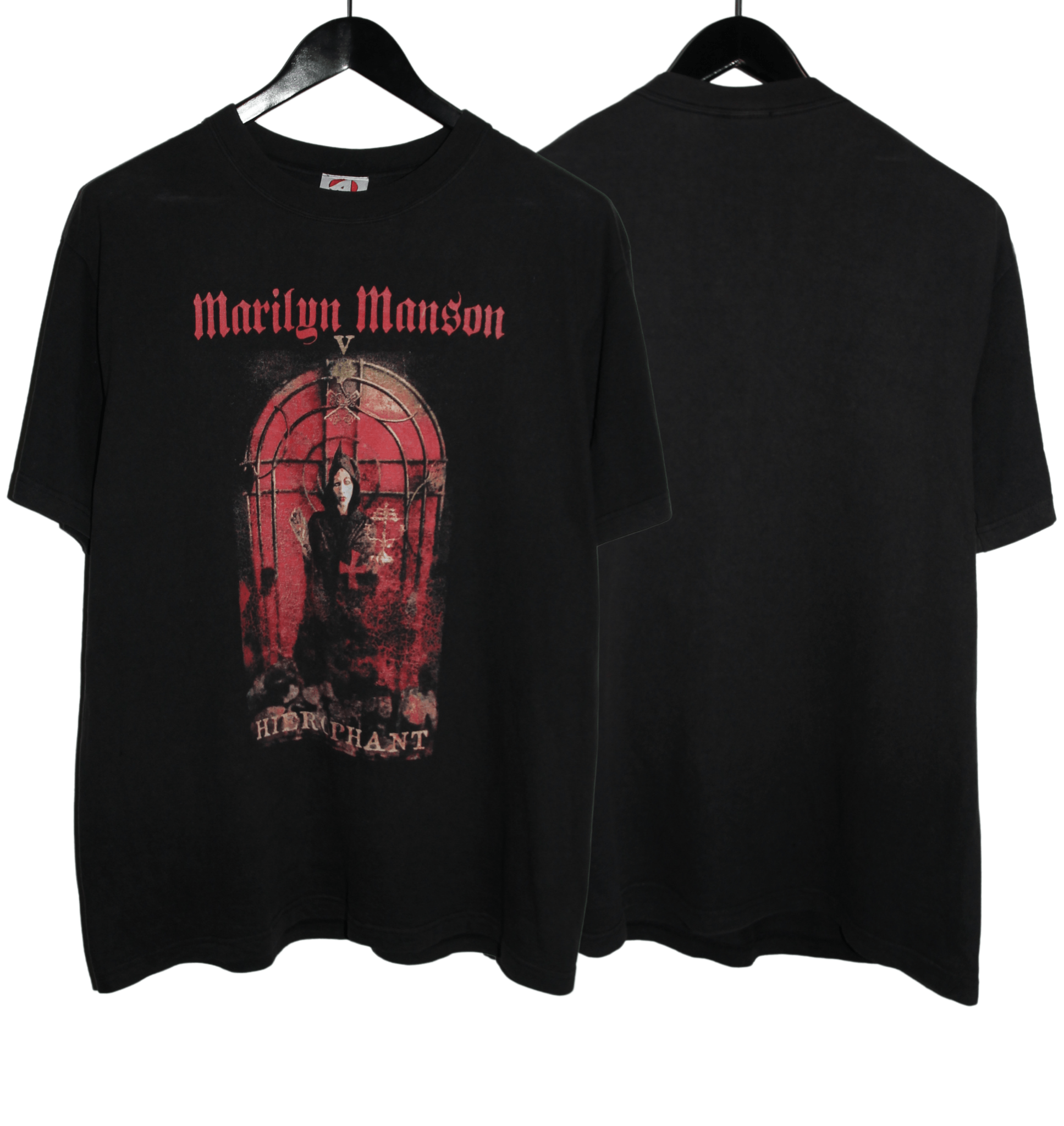 Marilyn Manson 2000 Hierophant Shirt - Faded AU