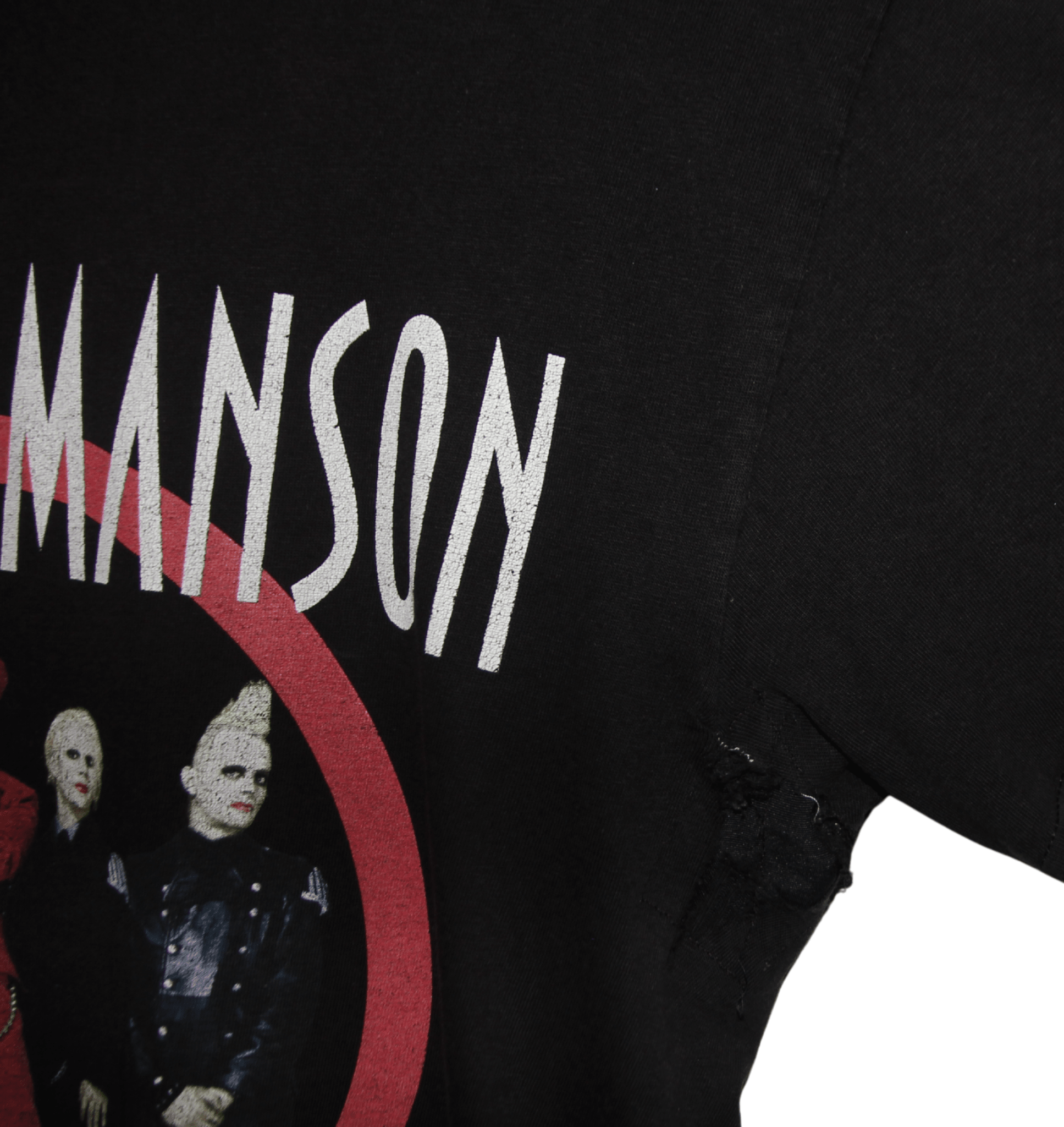 Marilyn Manson 2003 The Bright Young Things Shirt - Faded AU