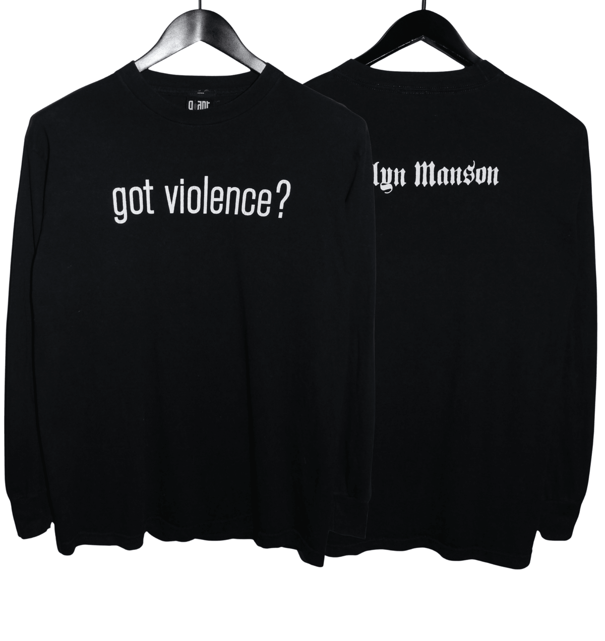 Marilyn Manson 90's Go Violence Long Sleeve - Faded AU