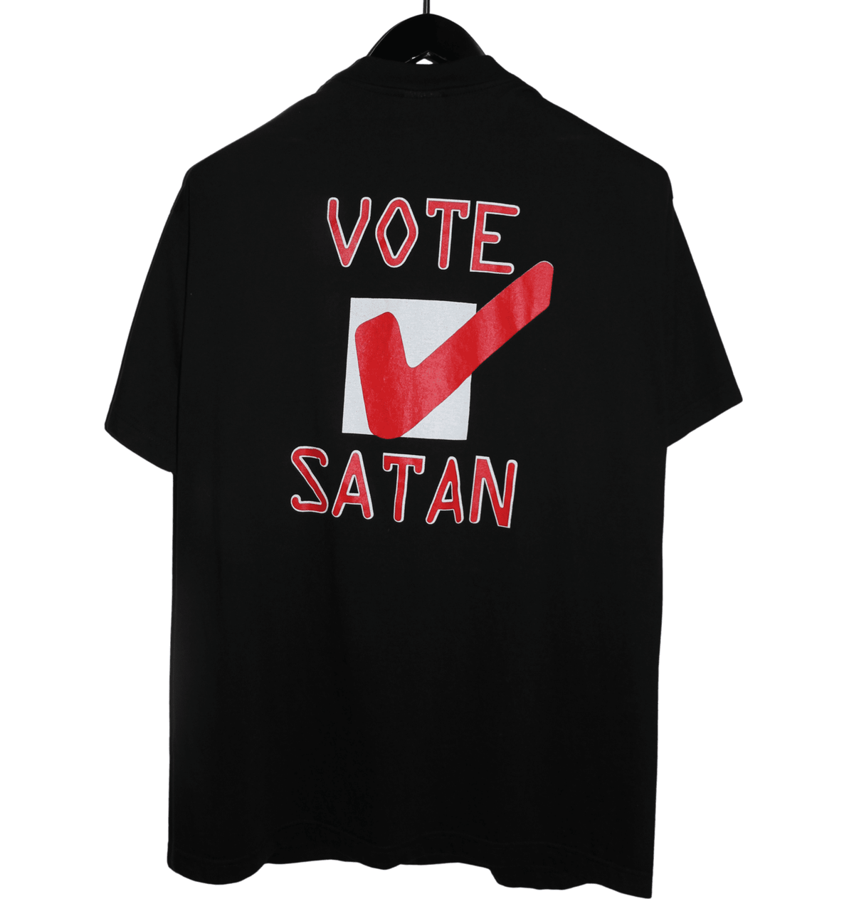 Marilyn Manson 90's Vote Satan Shirt - Faded AU