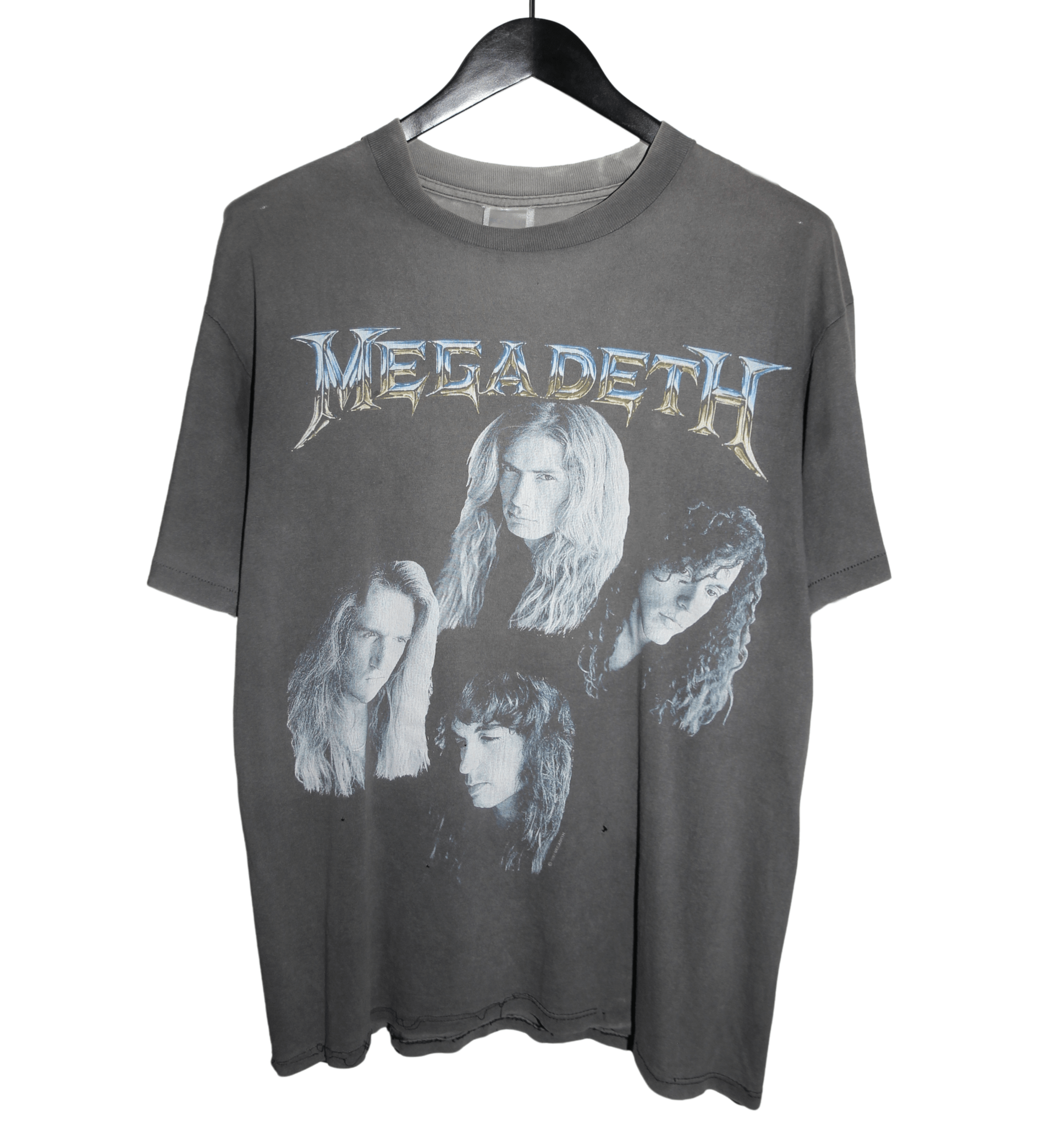 Megadeth 1992 Countdown To Extinction Album Shirt - Faded AU