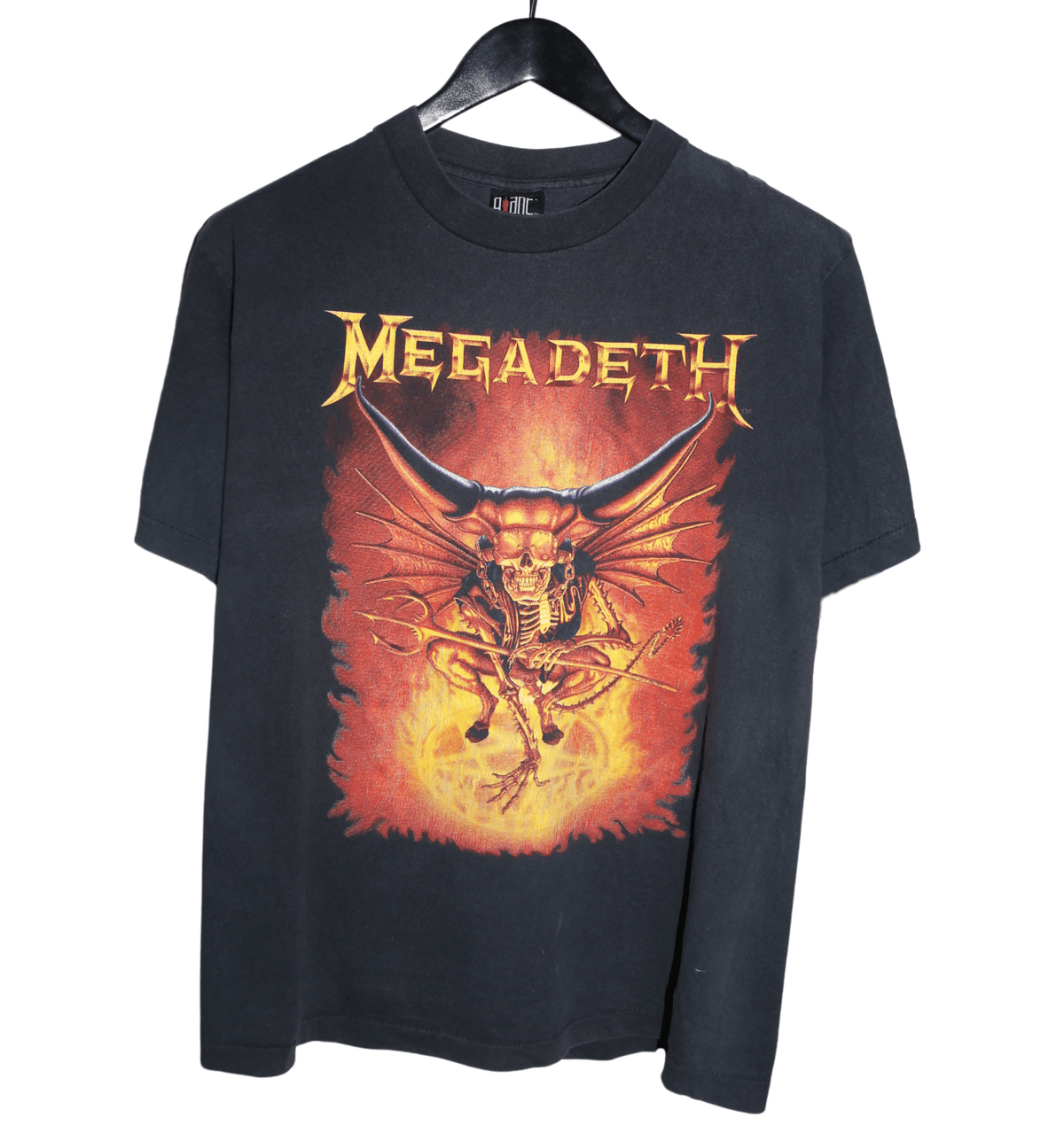 Megadeth 1992 Countdown To Extinction Tour Shirt - Faded AU
