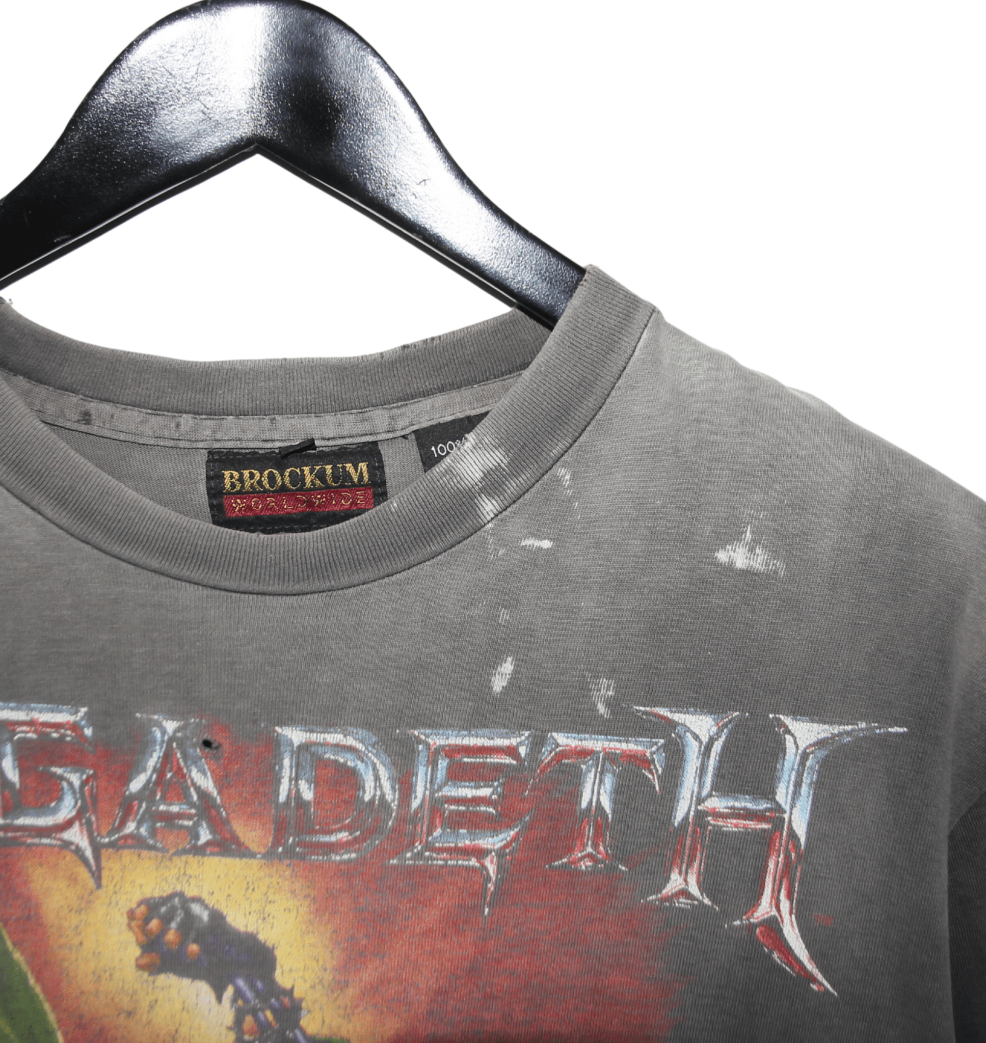 Megadeth 1993 Countdown To Extinction Shirt - Faded AU