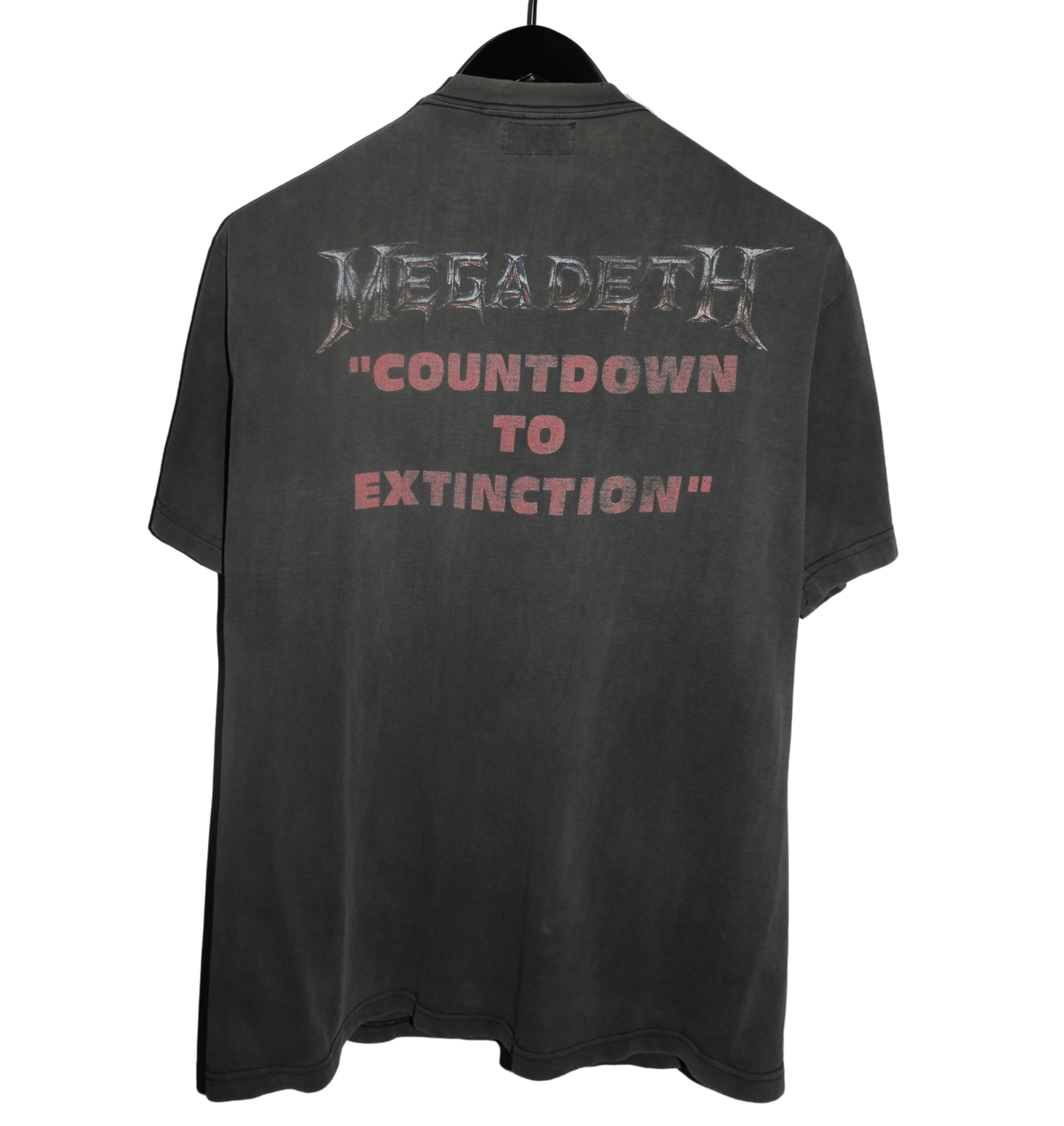Megadeth 1993 Countdown To Extinction Shirt - Faded AU