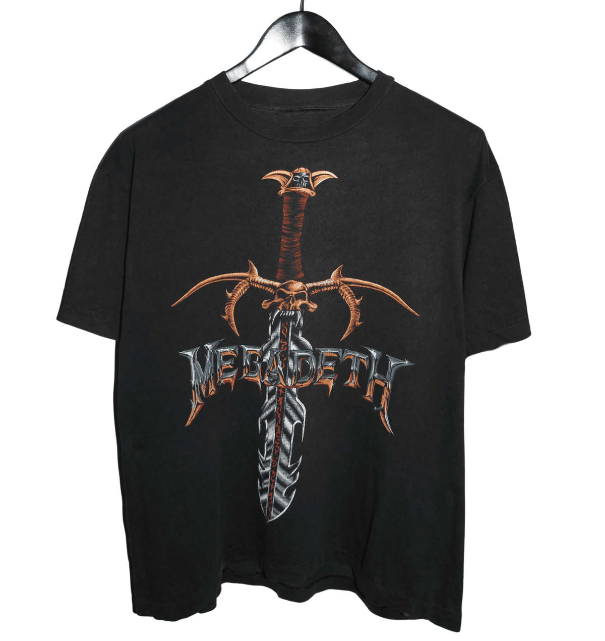 Megadeth 90's Sword Shirt - Faded AU