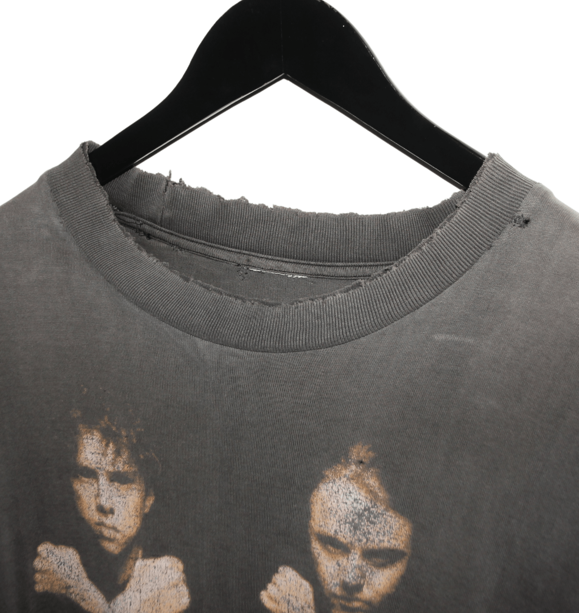 Metallica 1992 Birth School Metallica Death Long Sleeve - Faded AU