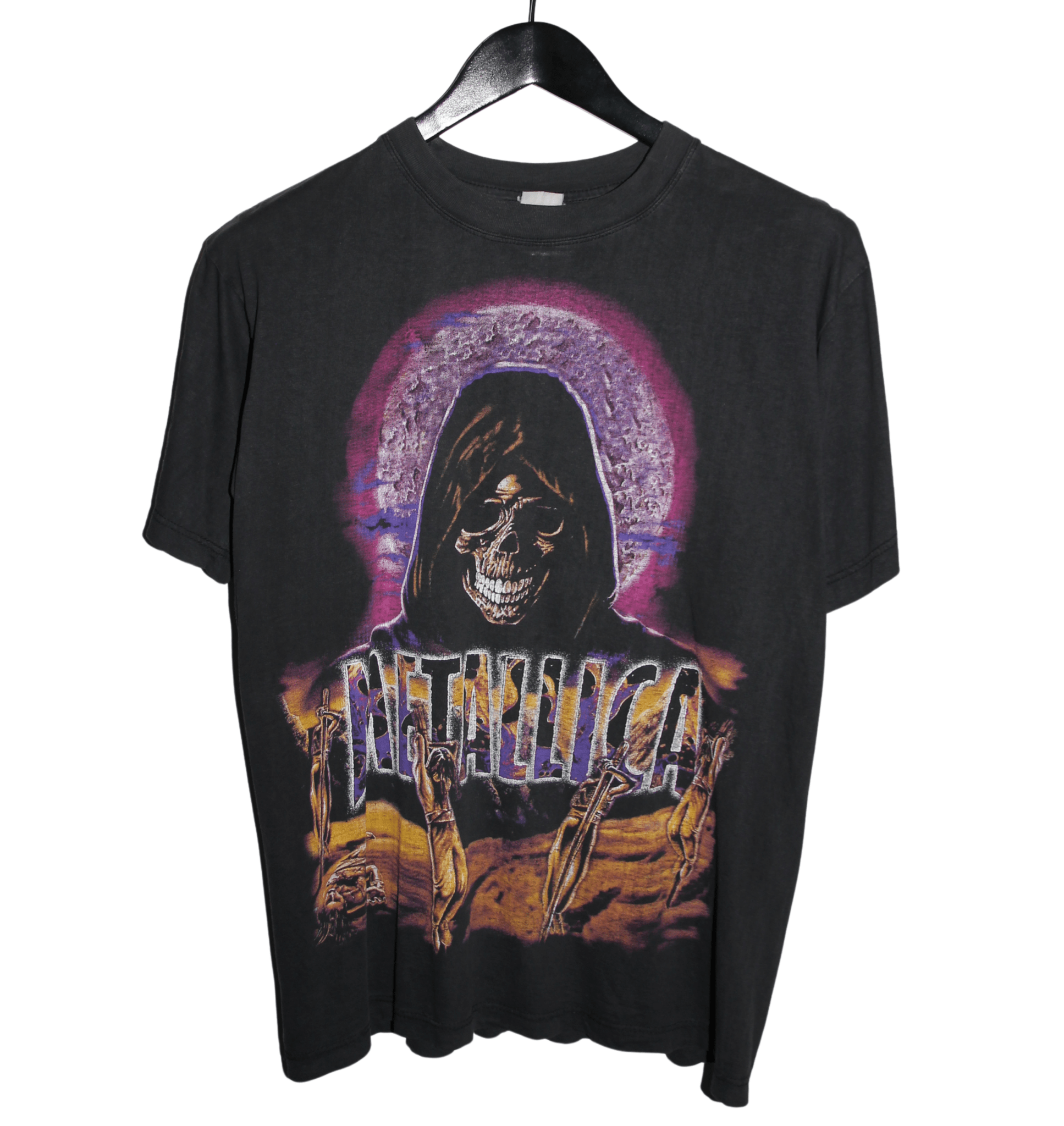 Metallica 1999 European Tour Shirt - Faded AU