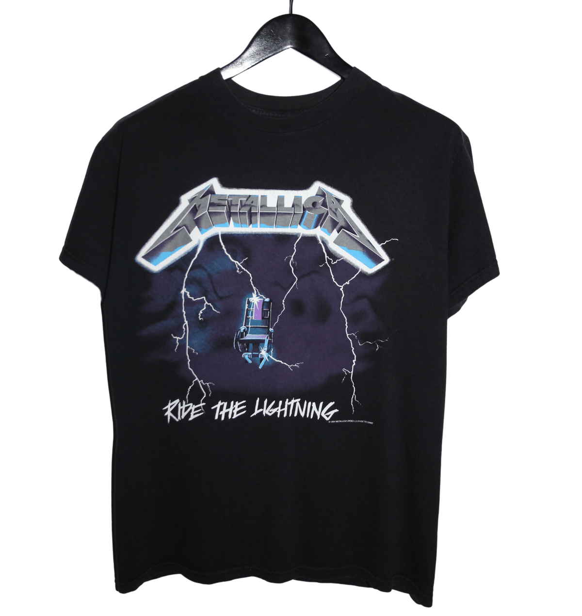 Metallica 1999 Ride The Lightning Shirt - Faded AU