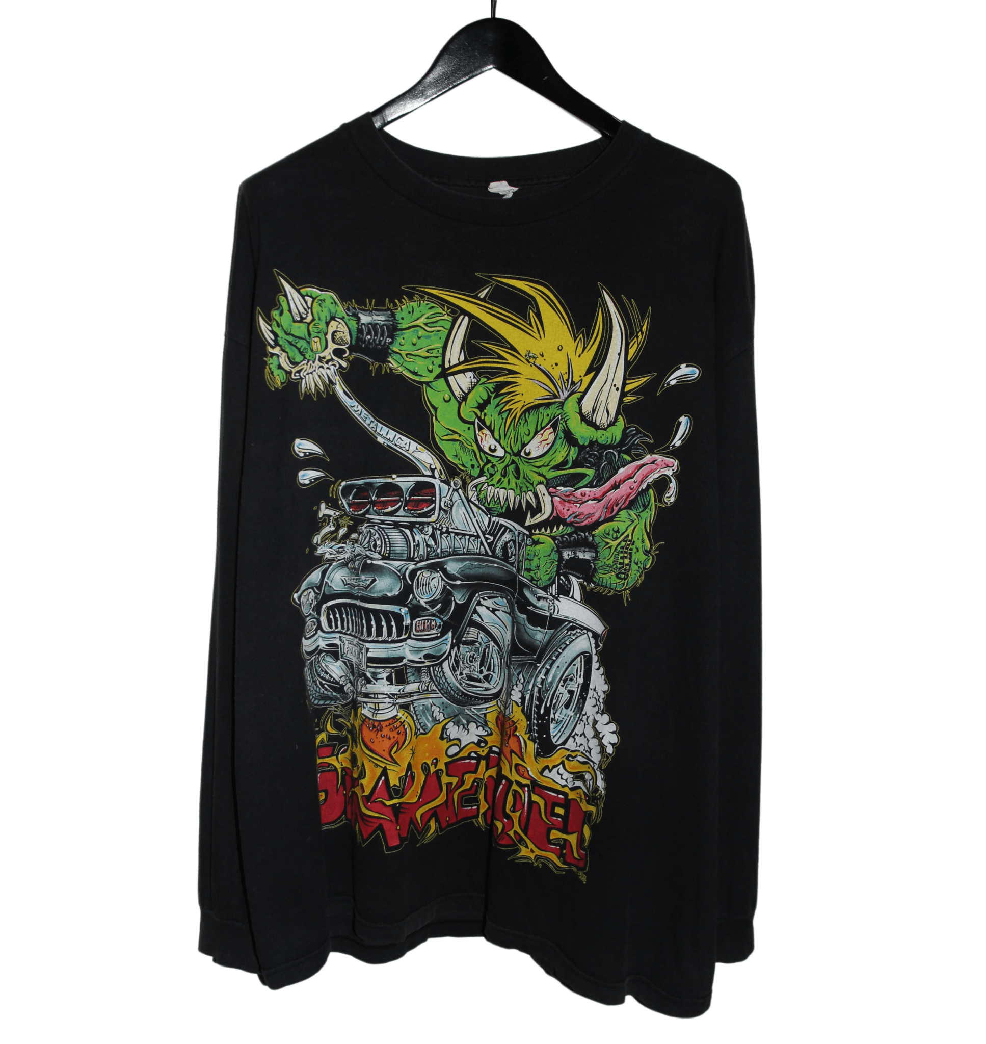 Metallica 2000's Gimme Fuel Long Sleeve - Faded AU