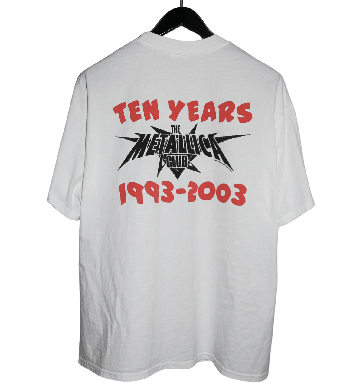 Metallica 2003 Club Em All Shirt - Faded AU