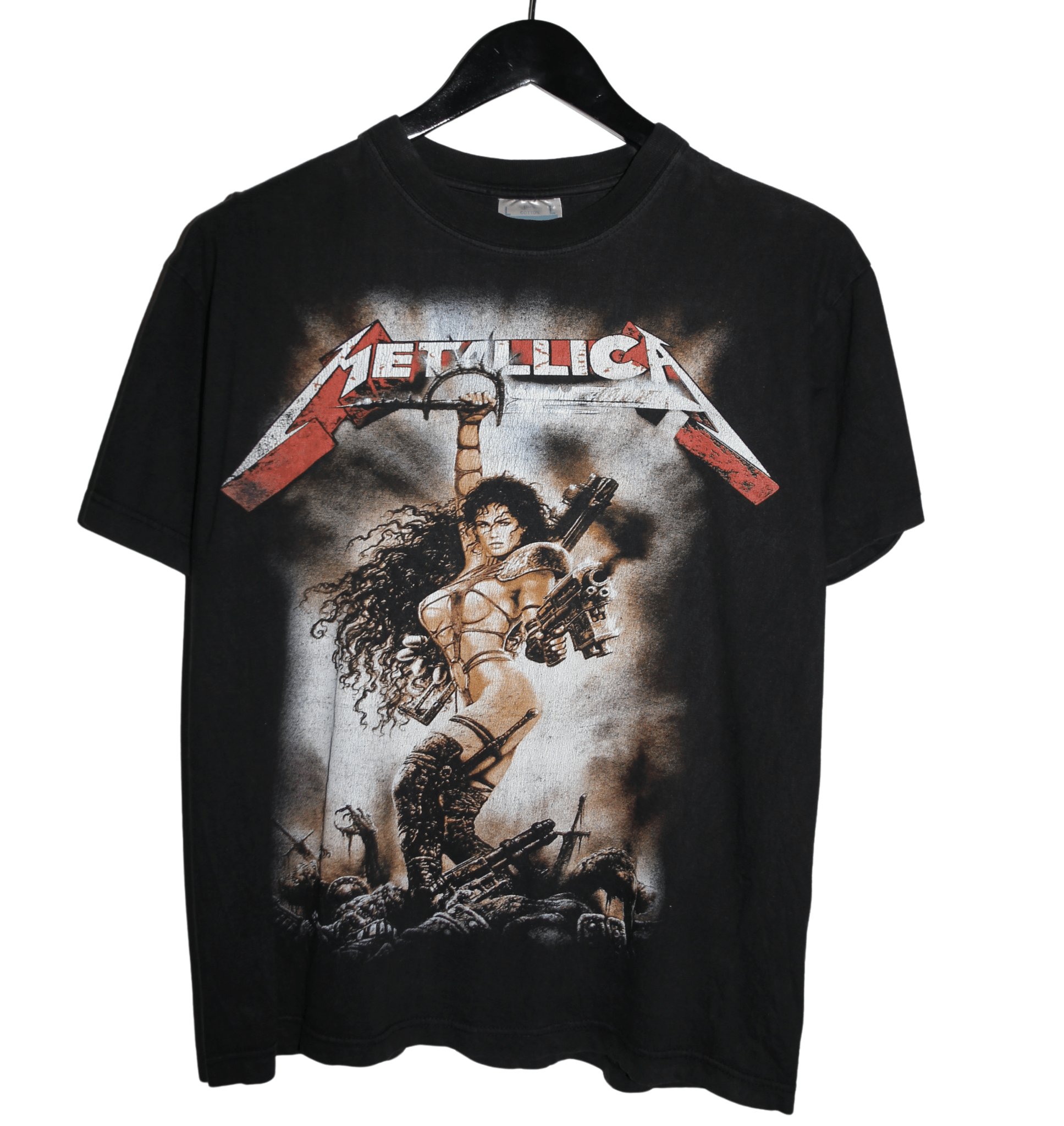 Metallica 90's European Shirt - Faded AU