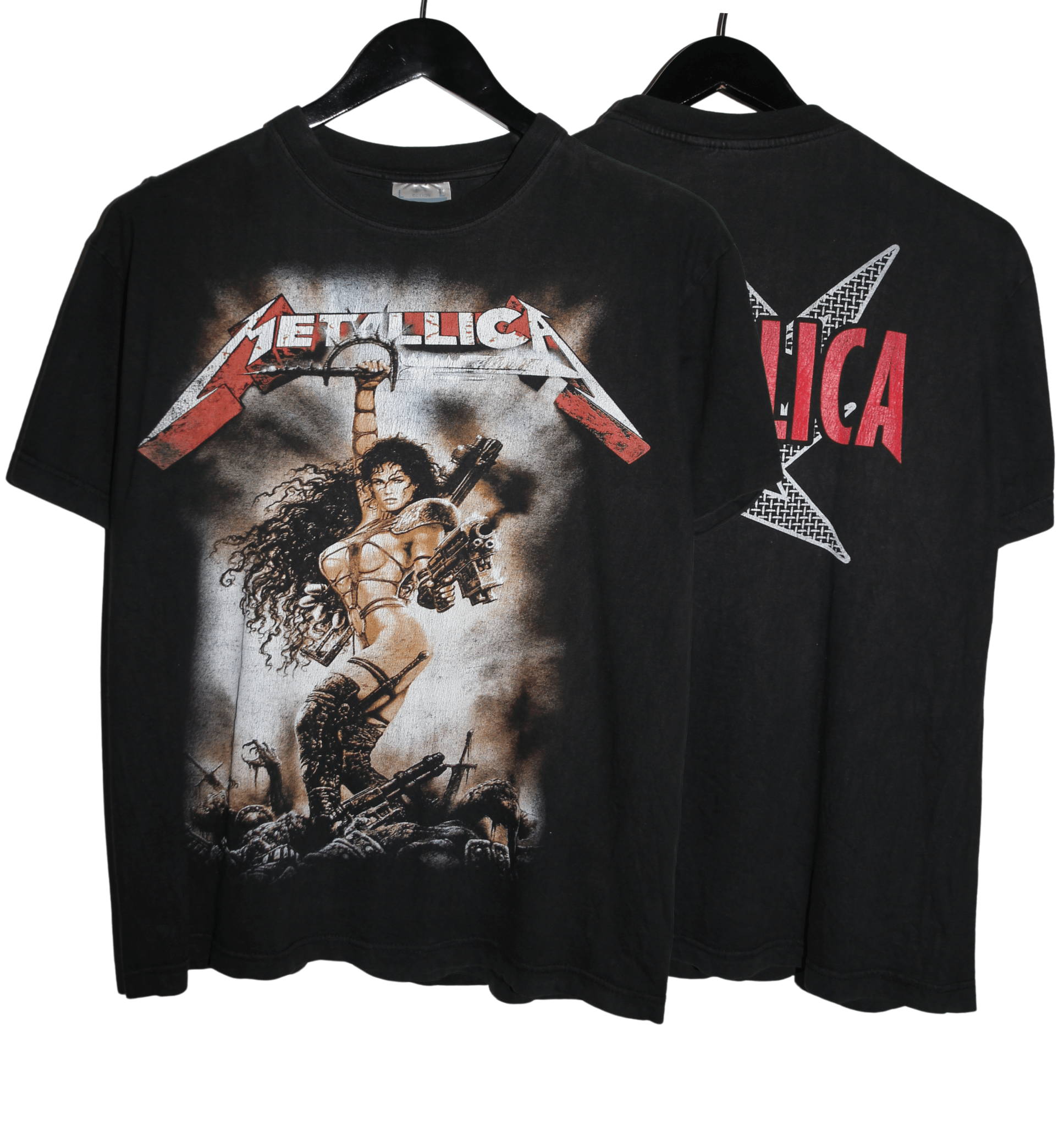 Metallica 90's European Shirt - Faded AU