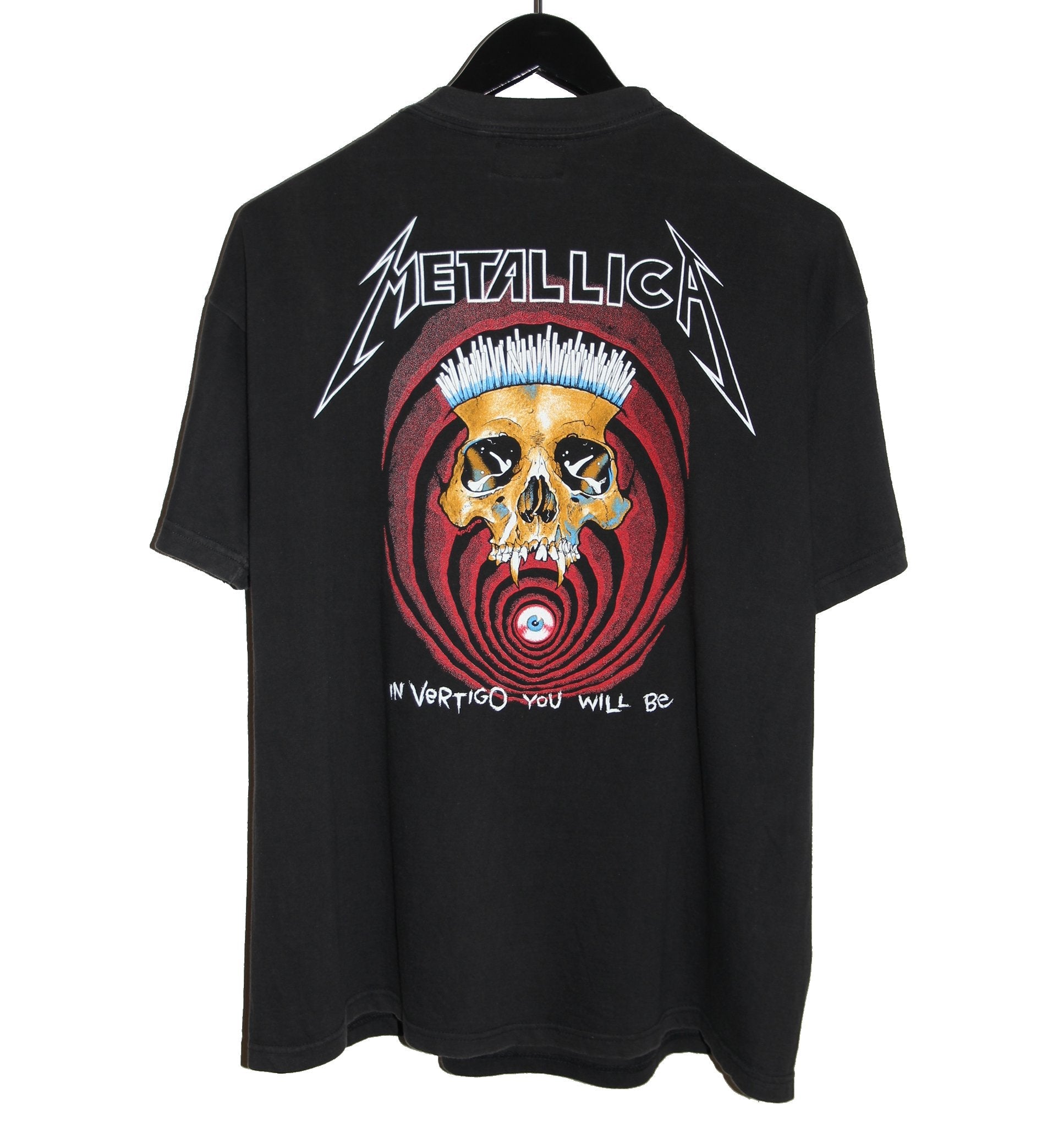 Metallica 90s Pushead The Shortest Straw Shirt - Faded AU